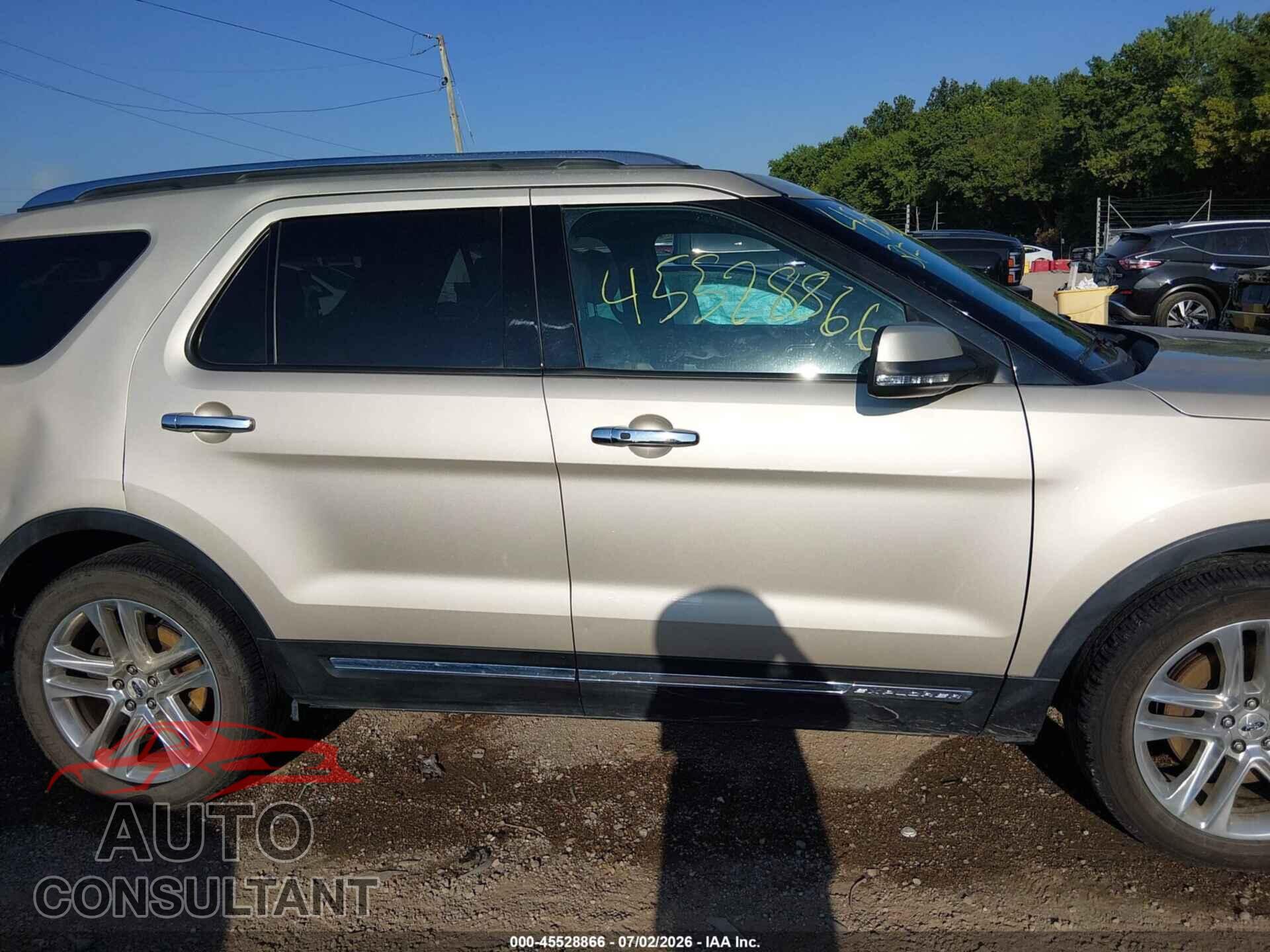 FORD EXPLORER 2017 - 1FM5K8F89HGE35447