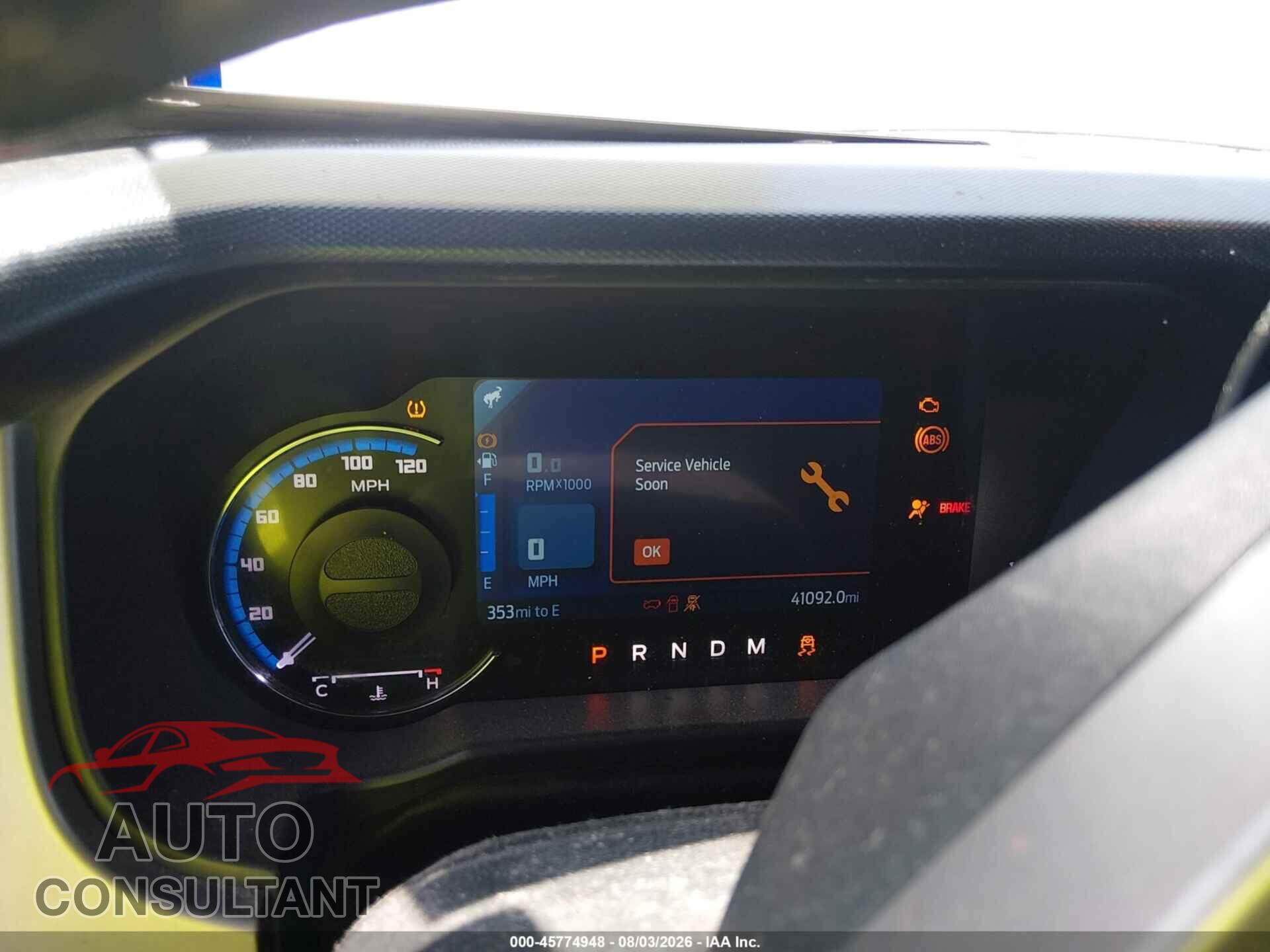 FORD BRONCO 2021 - 1FMEE5DP9MLA73041