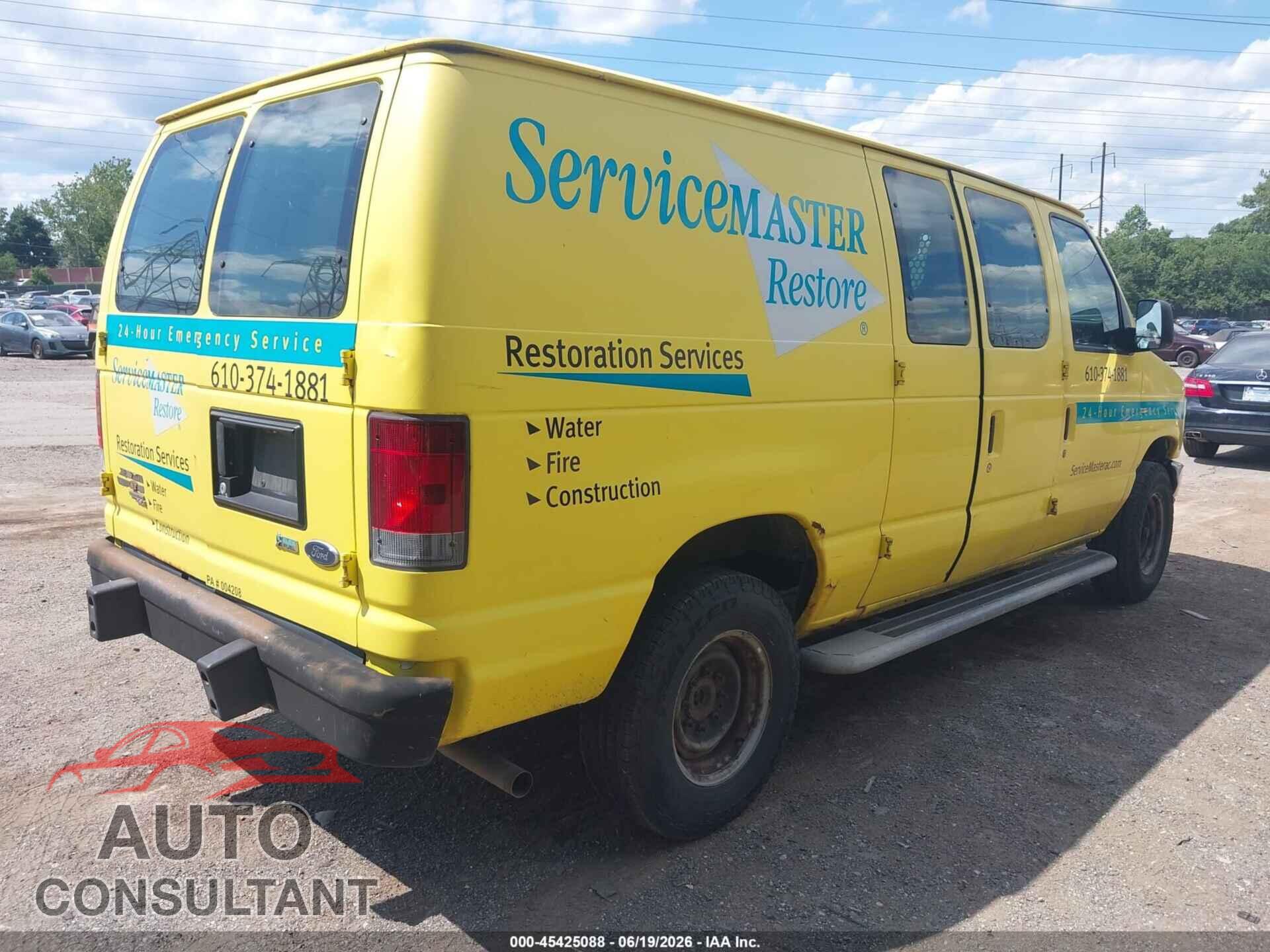 FORD E-250 2013 - 1FTNE2EW2DDA24508