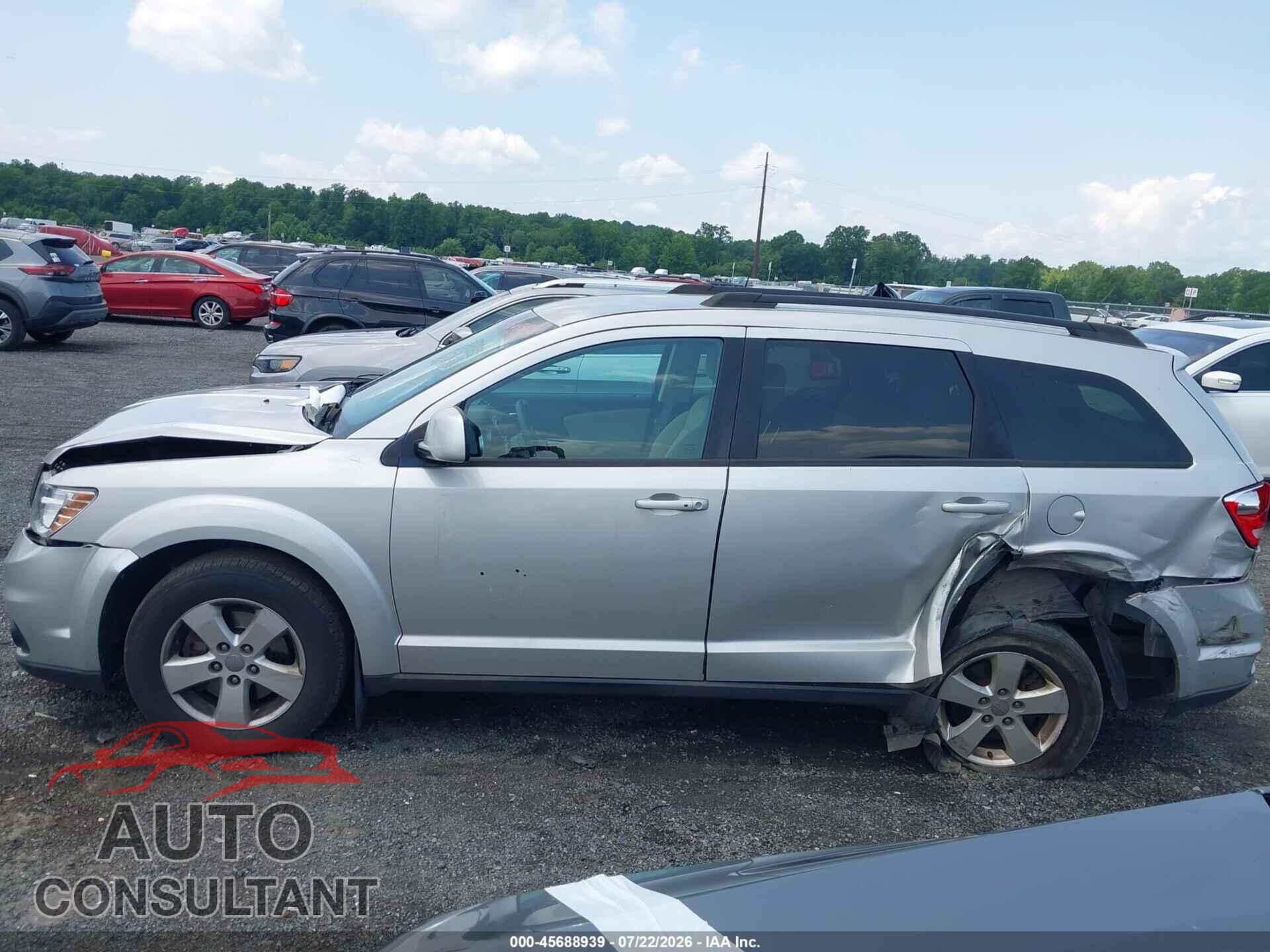 DODGE JOURNEY 2012 - 3C4PDCBG1CT387423