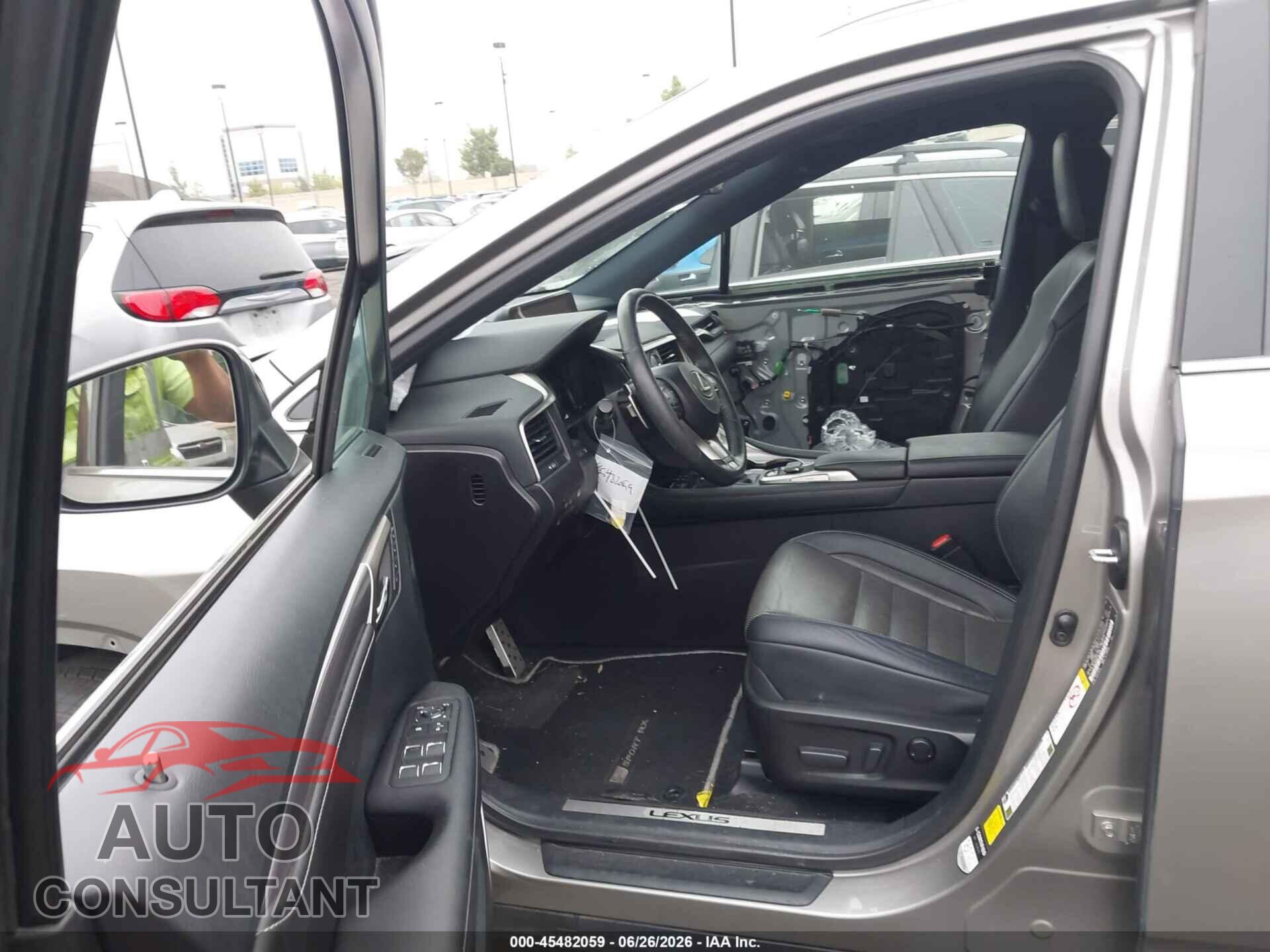 LEXUS RX 2019 - 2T2BGMCA2KC043274