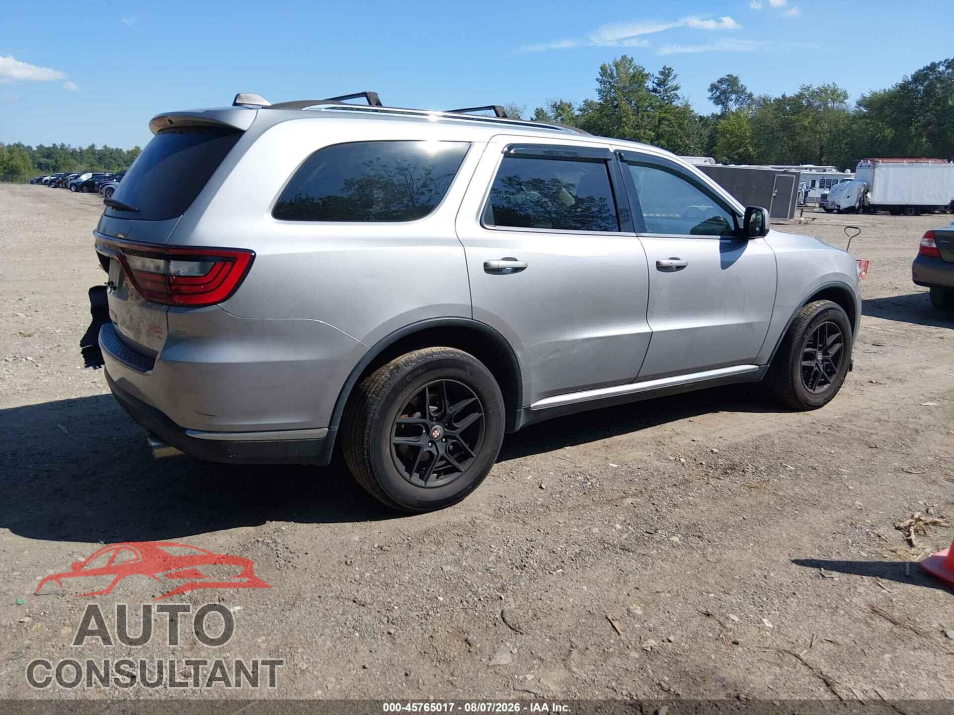 DODGE DURANGO 2017 - 1C4RDJAG5HC821103