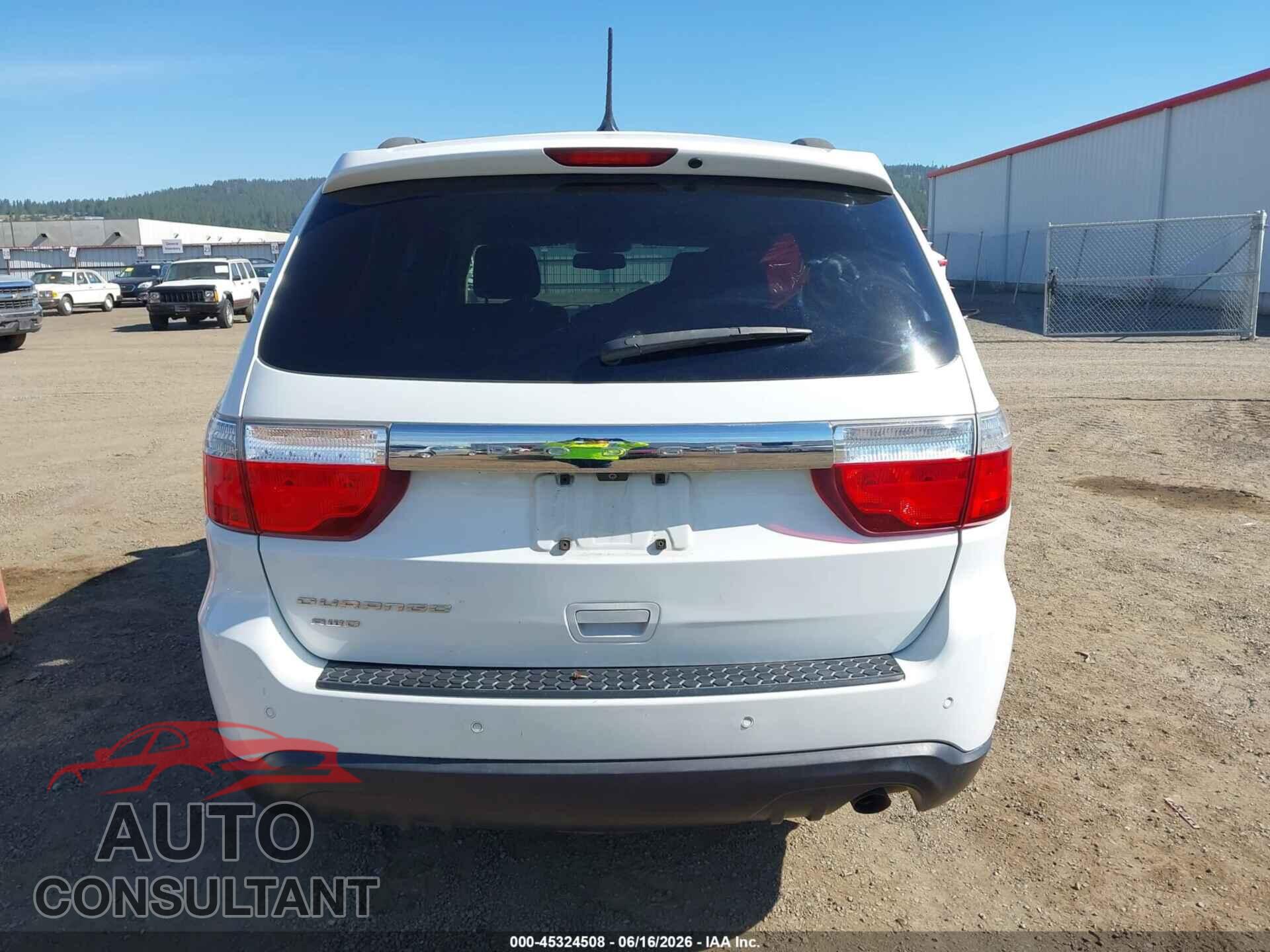 DODGE DURANGO 2013 - 1C4RDJAG4DC512426
