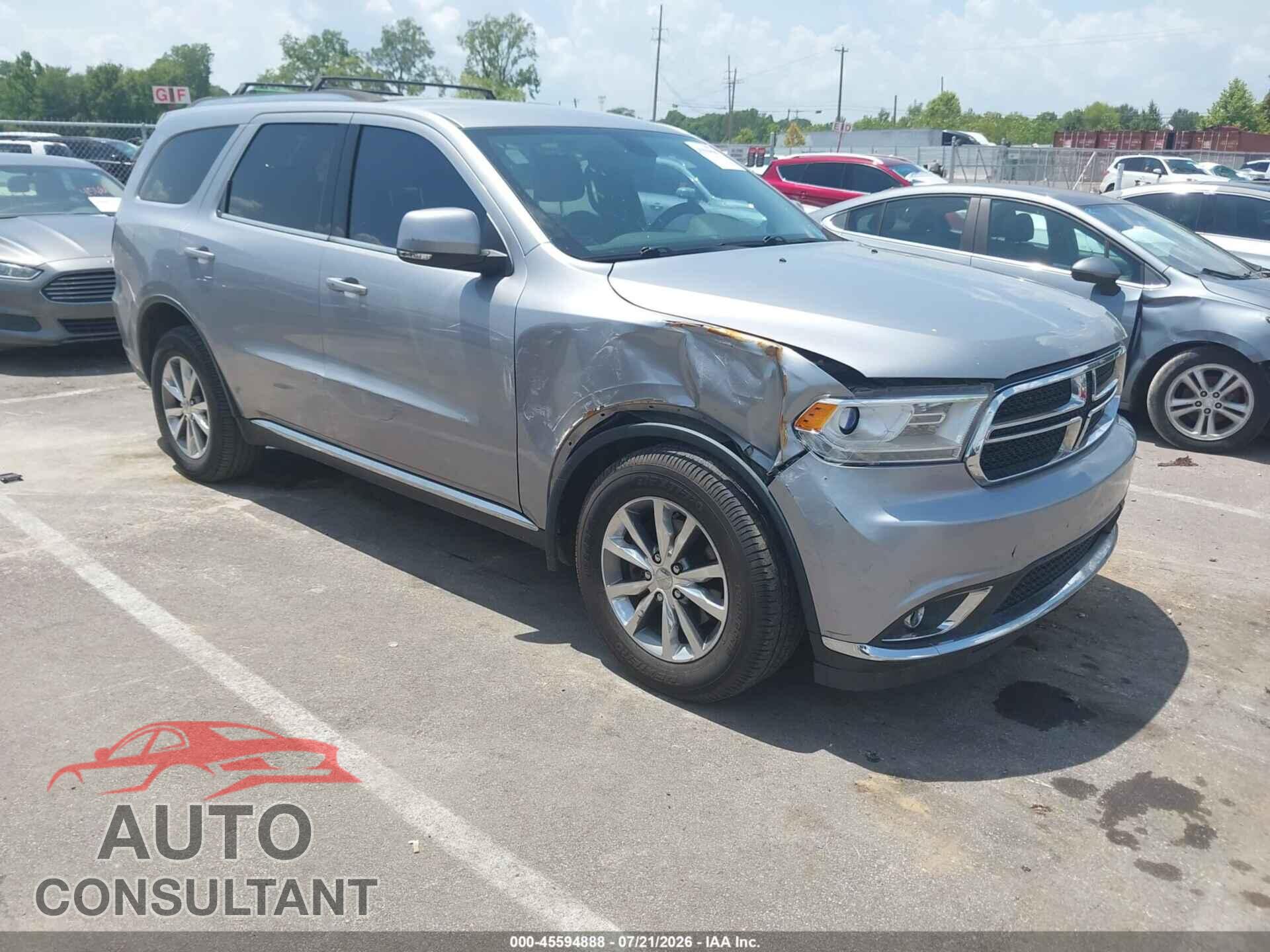 DODGE DURANGO 2014 - 1C4RDJDG8EC976610