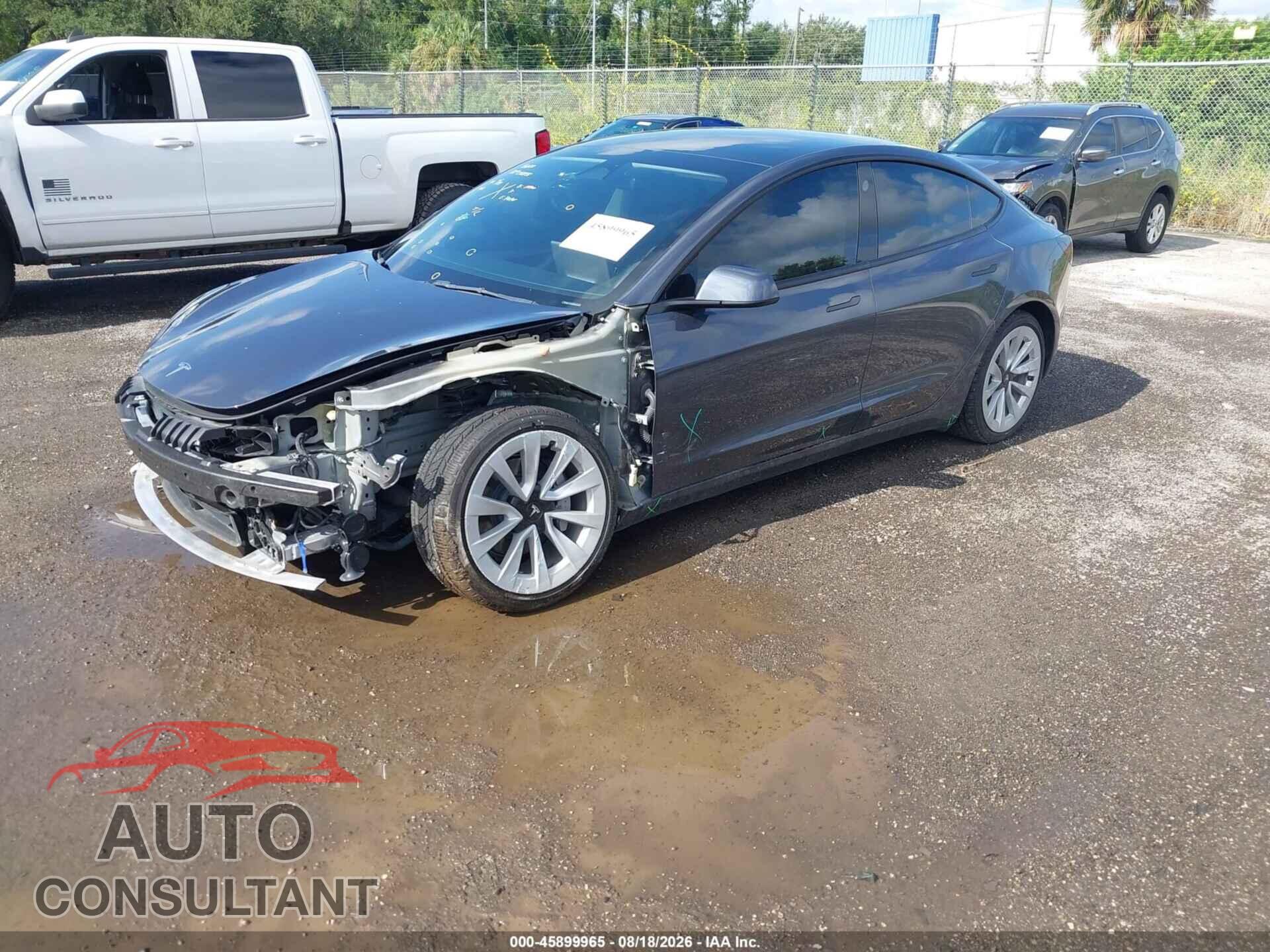 TESLA MODEL 3 2022 - 5YJ3E1EB6NF342544