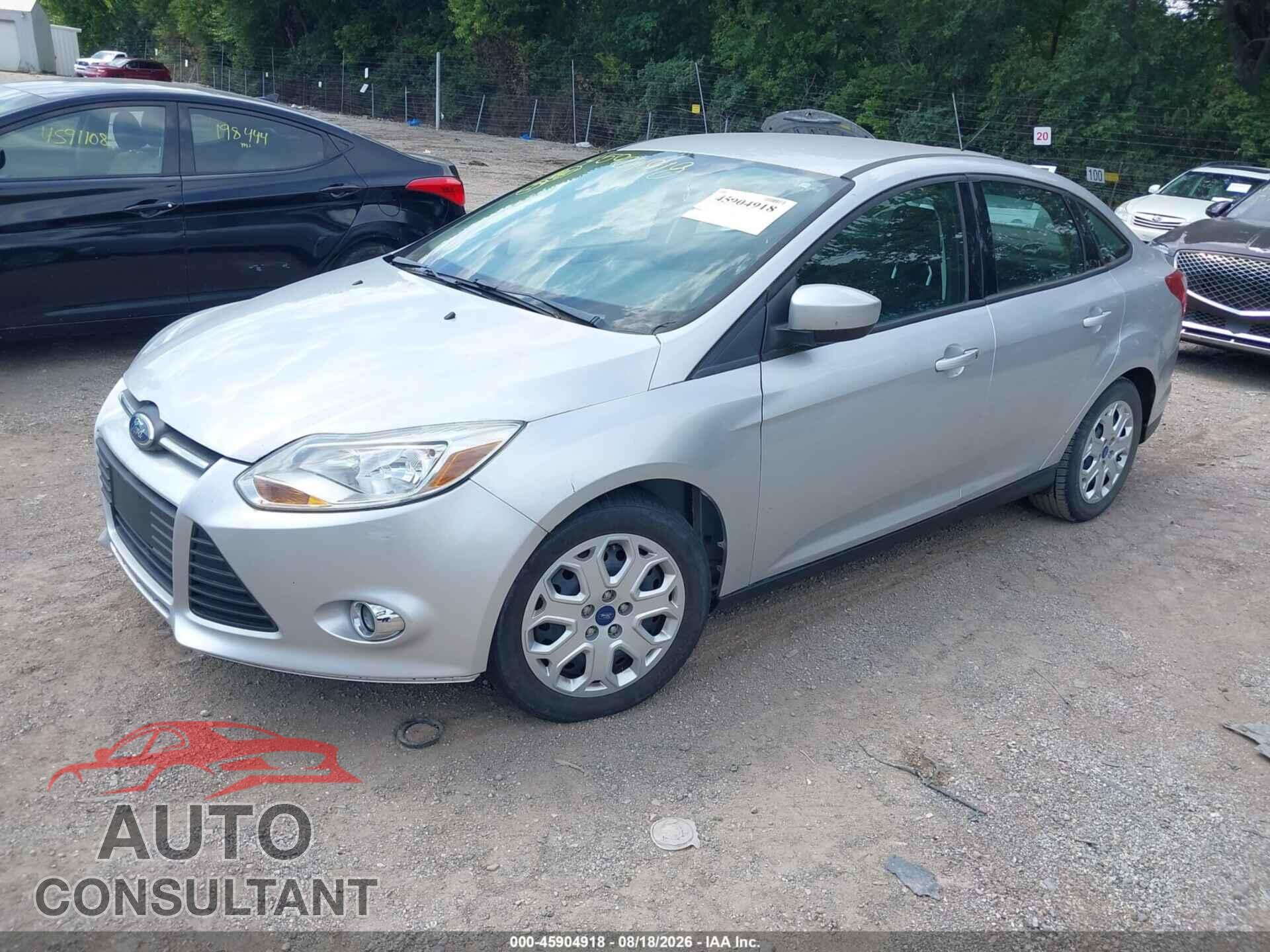 FORD FOCUS 2012 - 1FAHP3F25CL154253