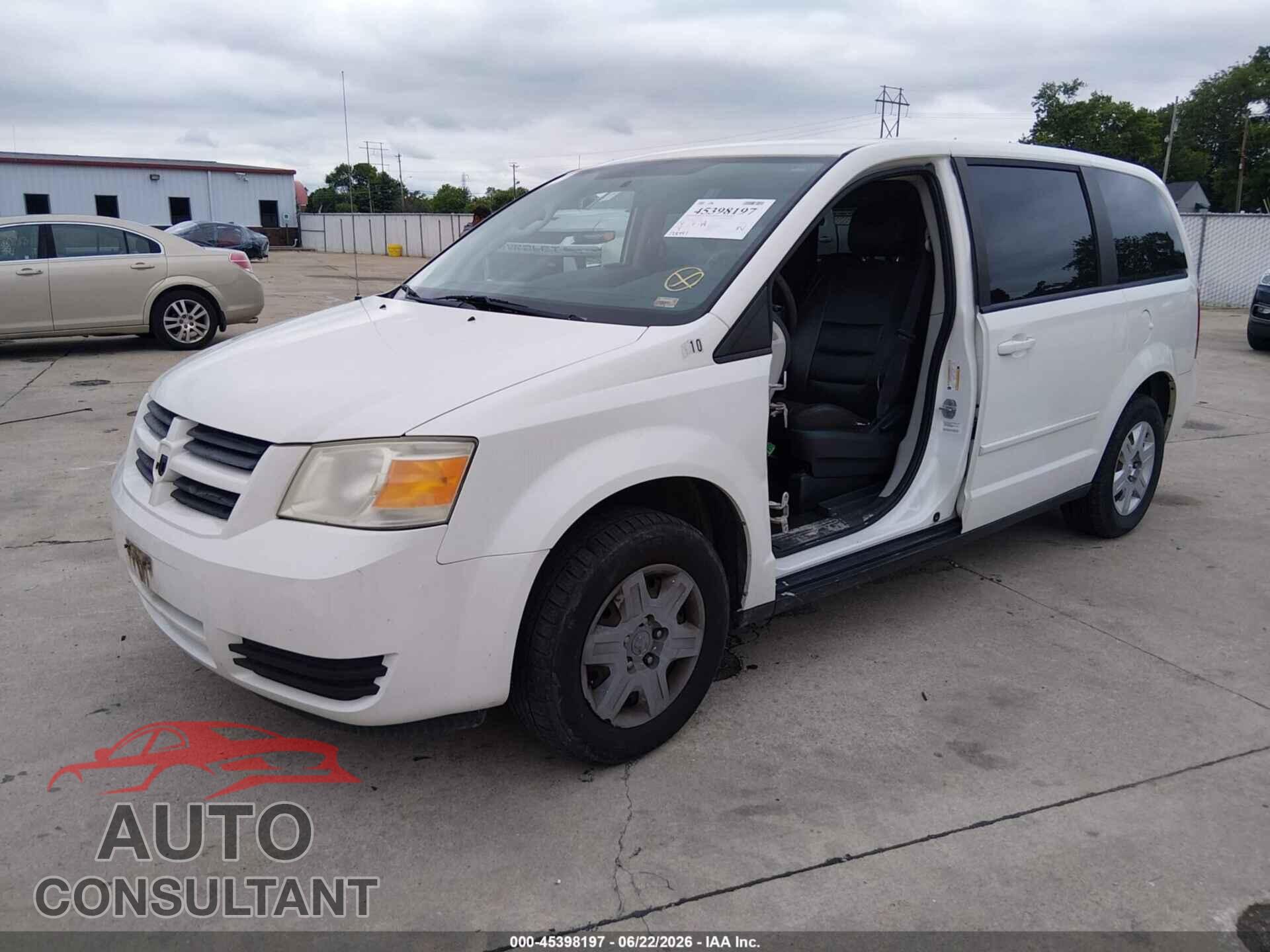 DODGE GRAND CARAVAN 2010 - 2D4RN4DE7AR372788