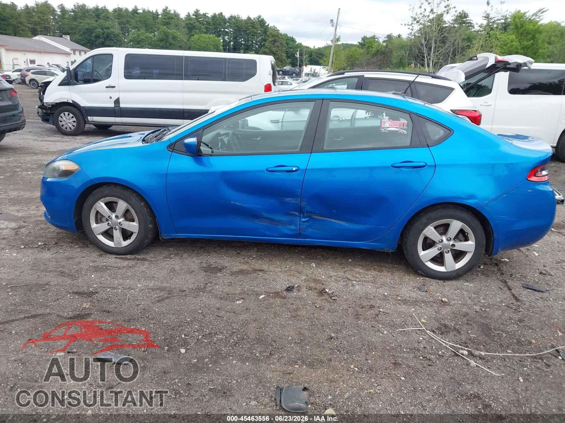 DODGE DART 2015 - 1C3CDFBB4FD266775