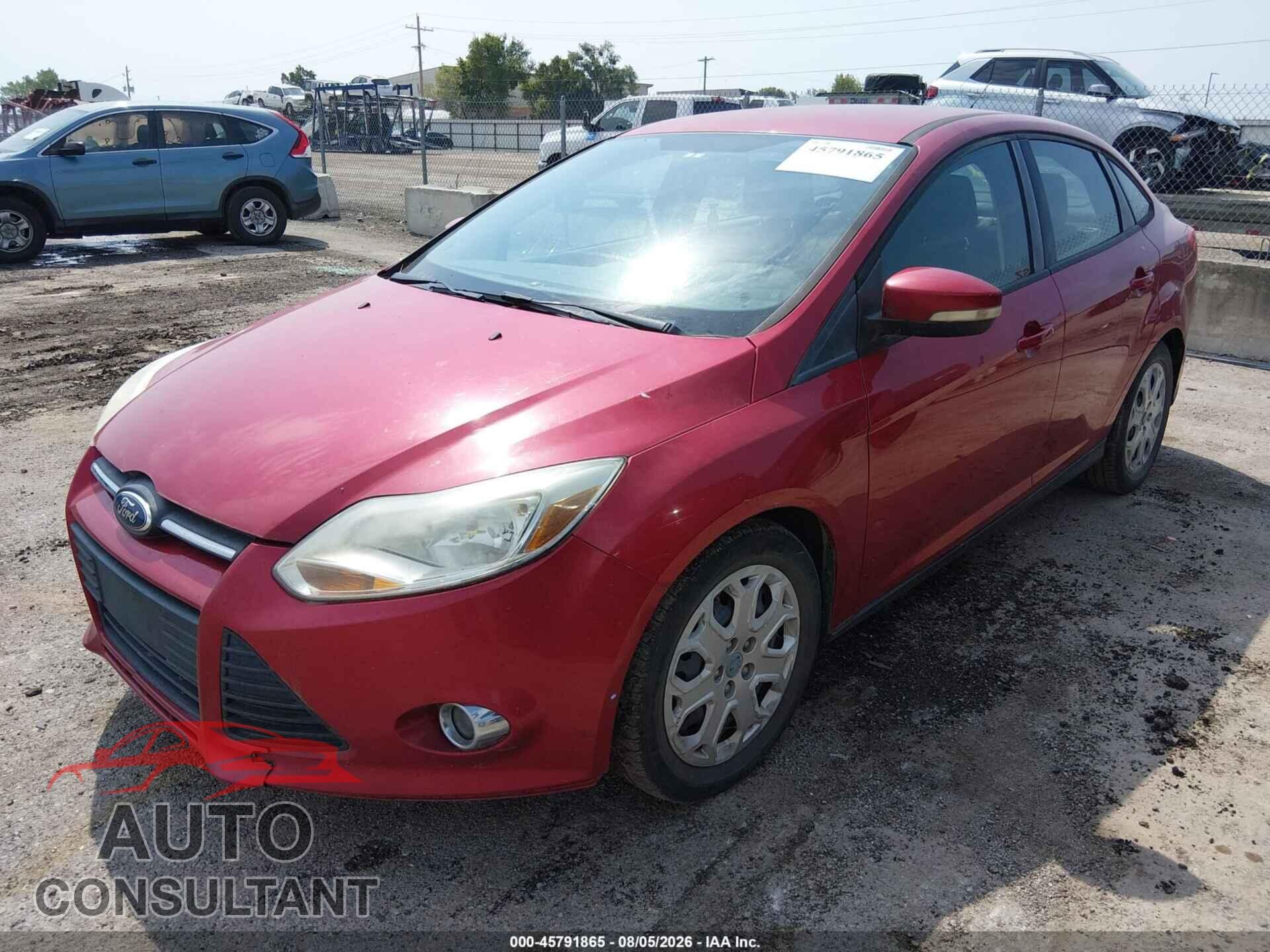 FORD FOCUS 2012 - 1FAHP3F2XCL262187