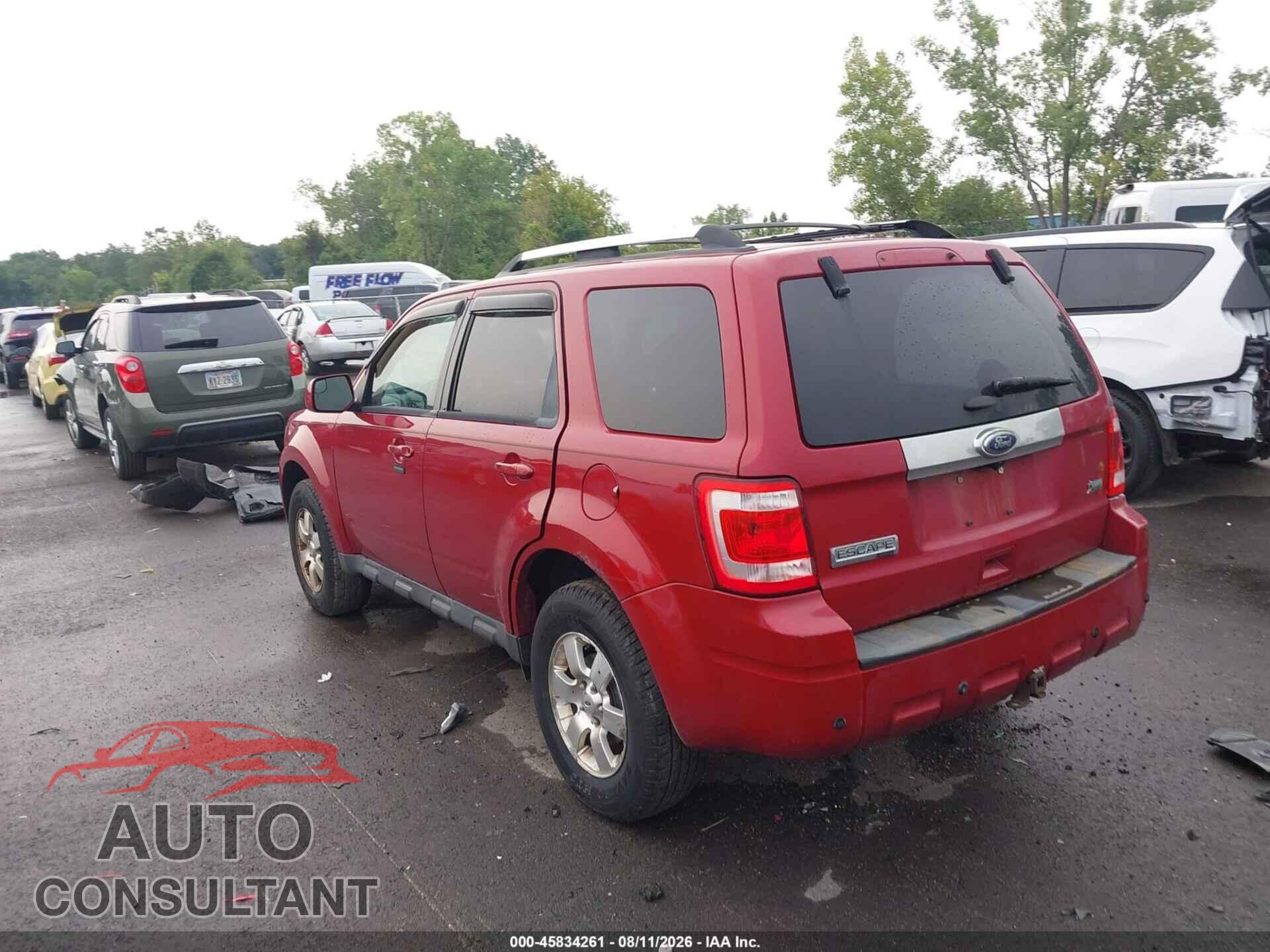 FORD ESCAPE 2011 - 1FMCU0EG9BKB89726