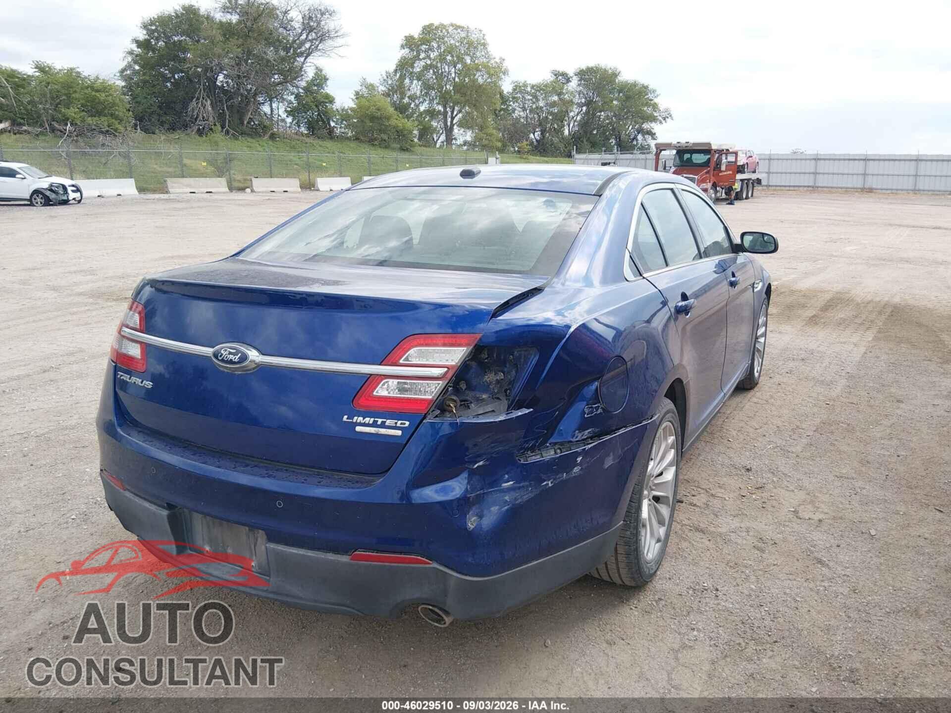 FORD TAURUS 2013 - 1FAHP2F8XDG106742