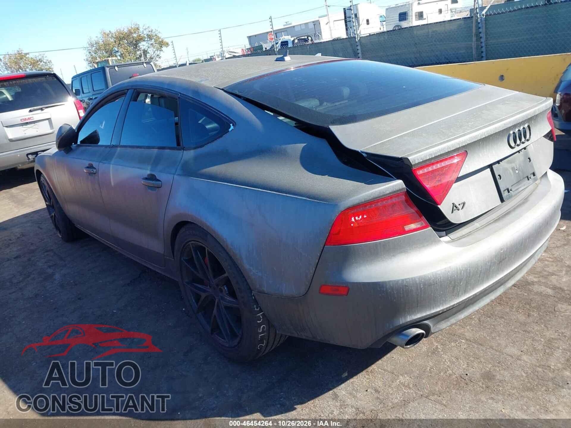 AUDI A7 2013 - WAUYGAFC7DN023948