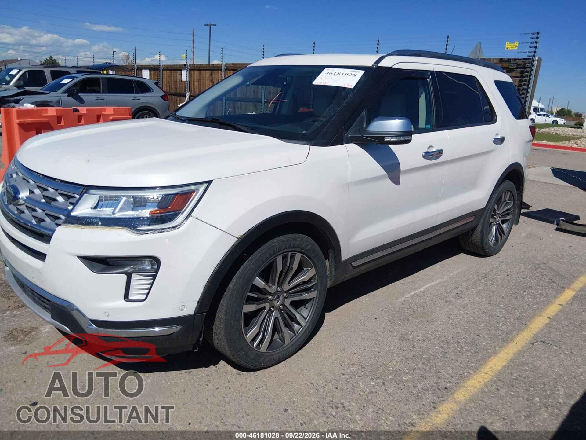 FORD EXPLORER 2018 - 1FM5K8HT0JGB04781