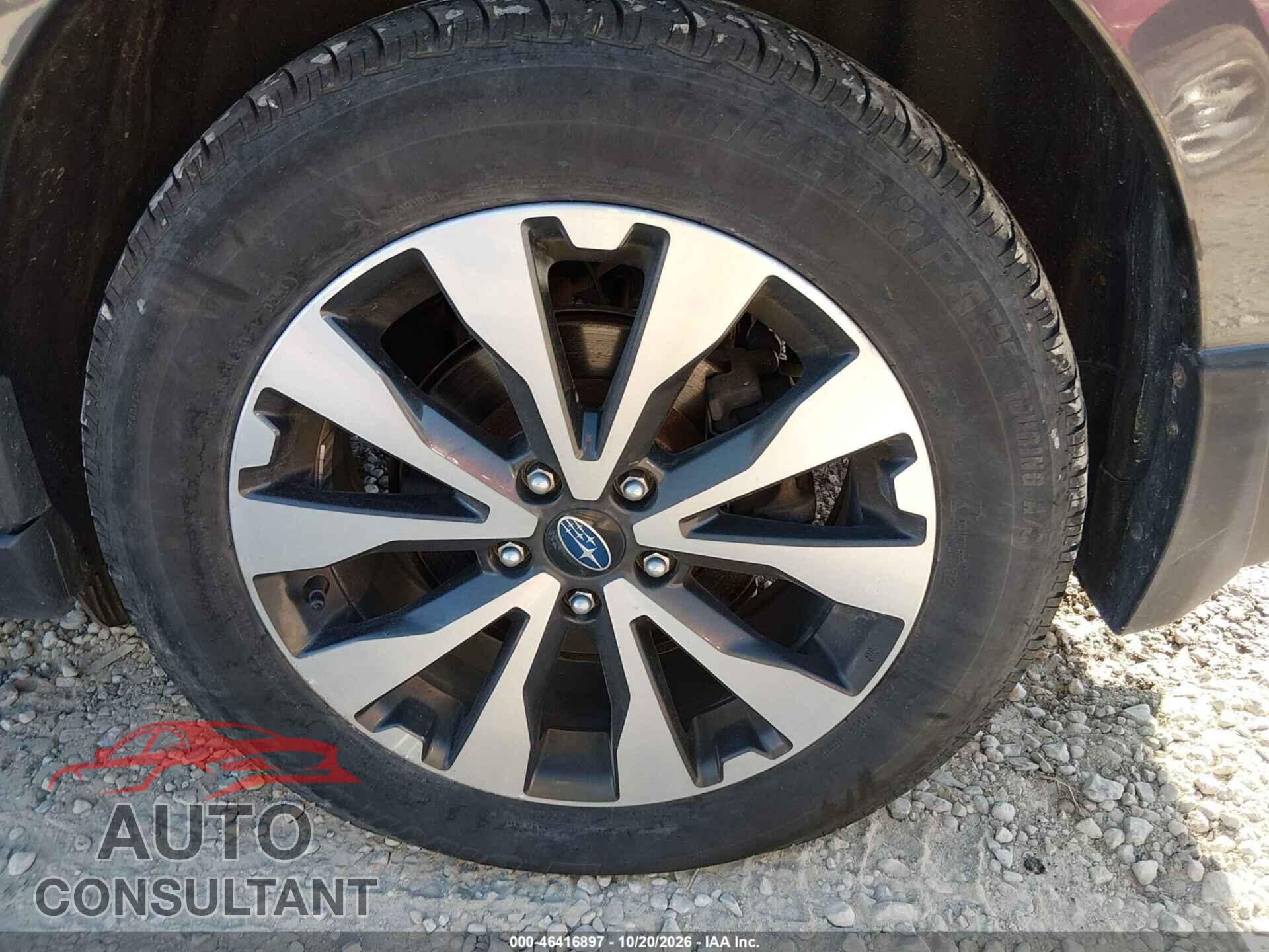 SUBARU OUTBACK 2016 - 4S4BSENC8G3237729