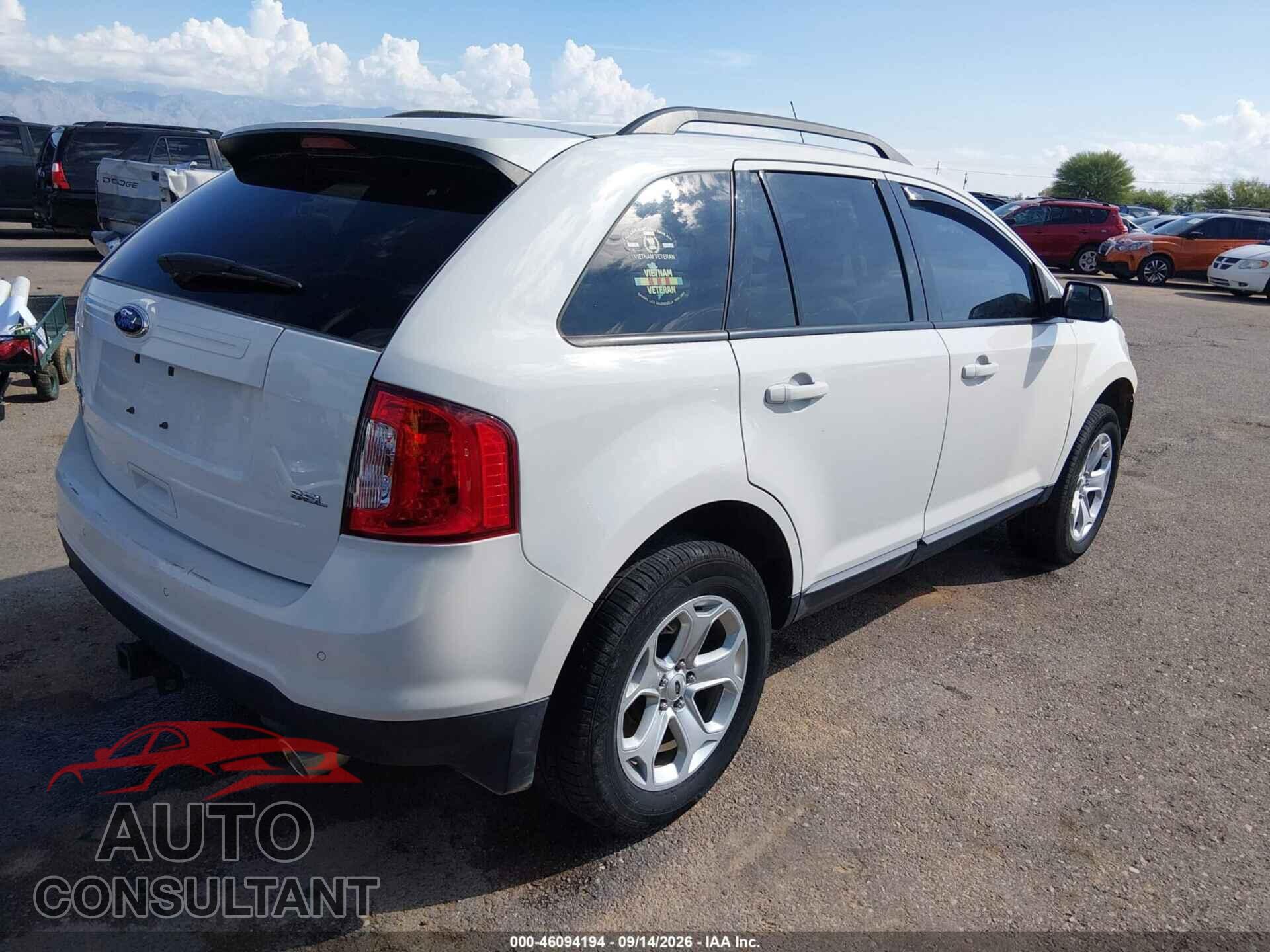 FORD EDGE 2013 - 2FMDK3JCXDBB11967