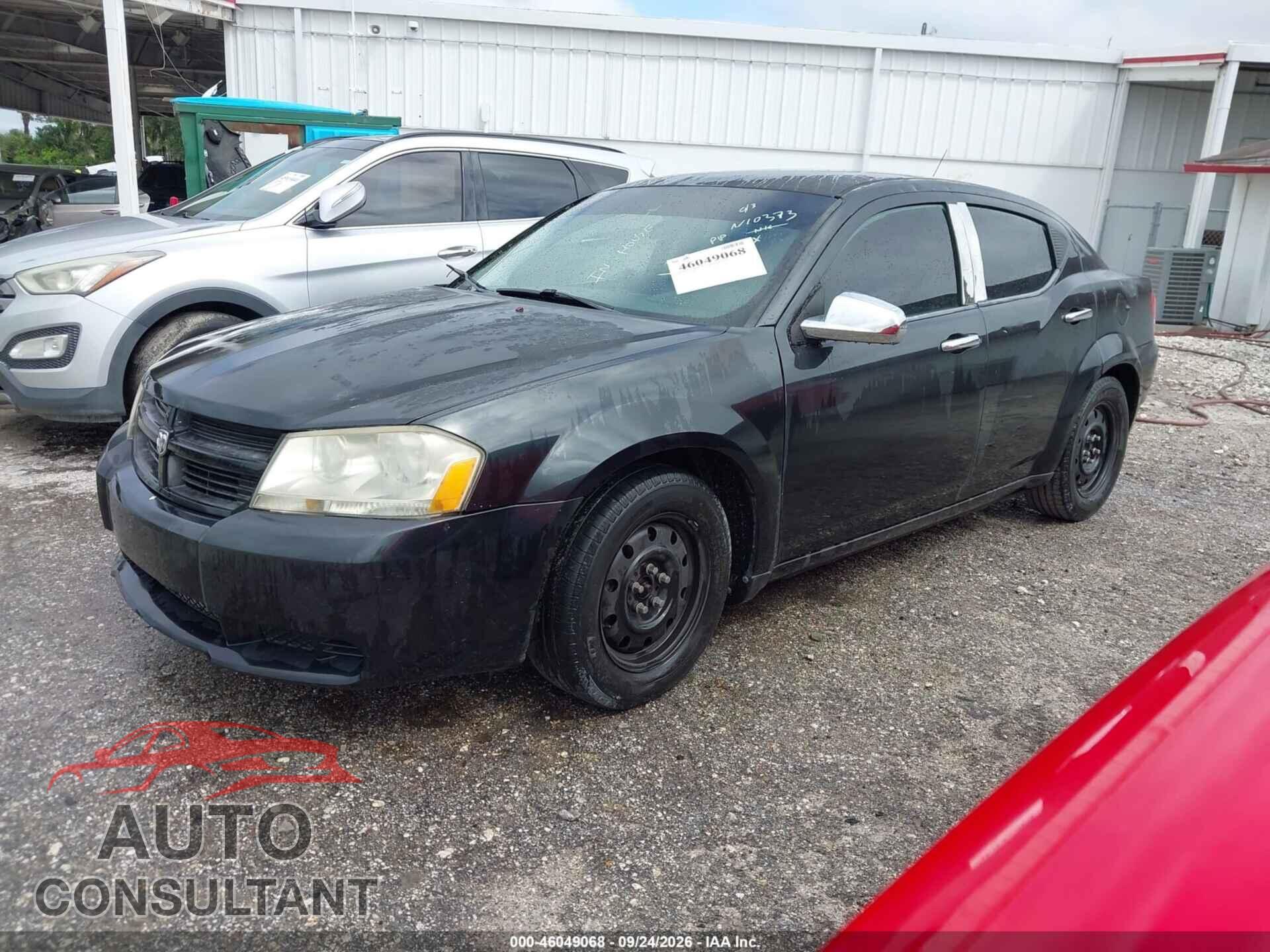 DODGE AVENGER 2010 - 1B3CC4FB7AN103734