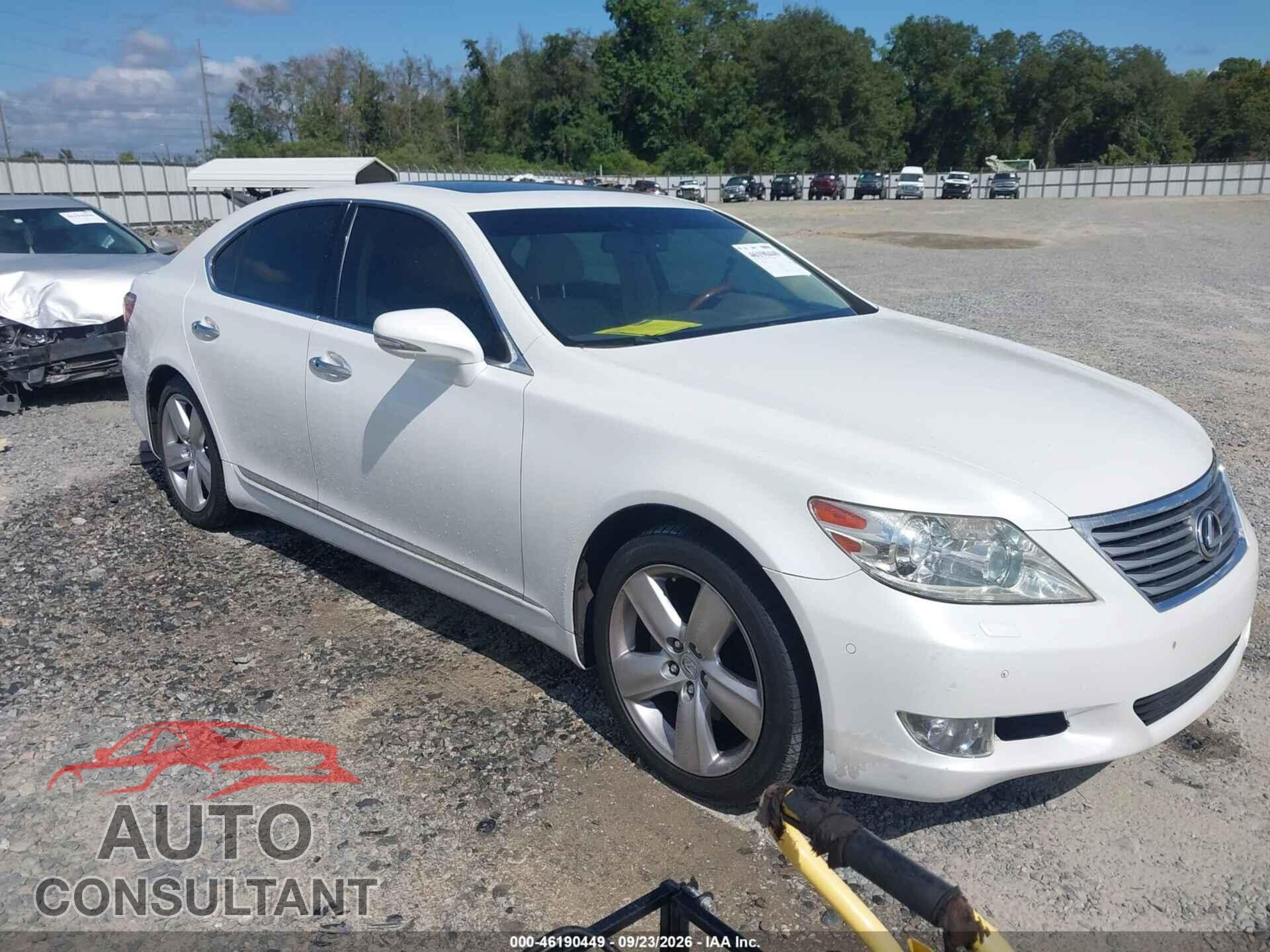 LEXUS LS 460 2011 - JTHBL5EF3B5106537