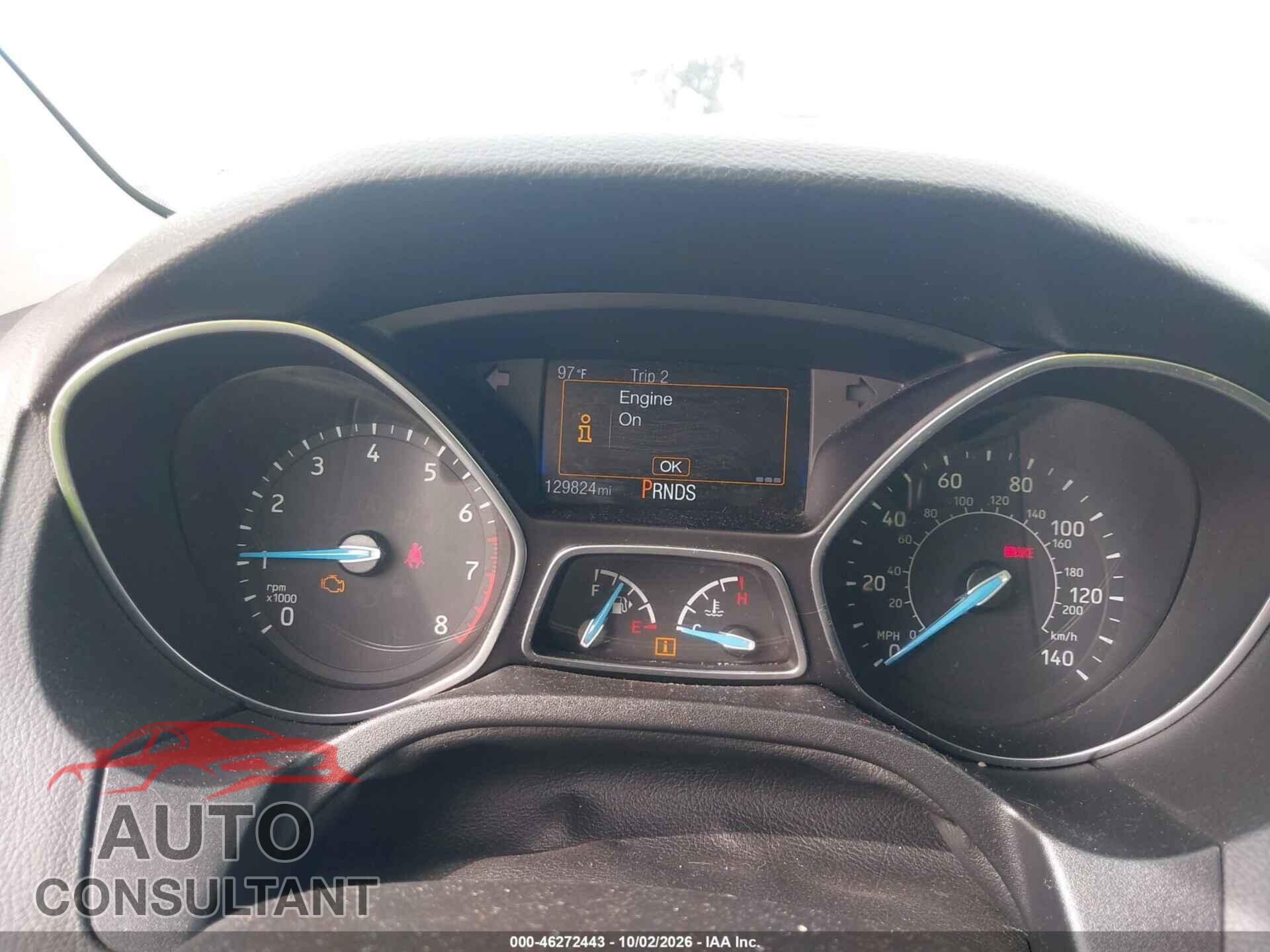 FORD FOCUS 2017 - 1FADP3FE4HL308645