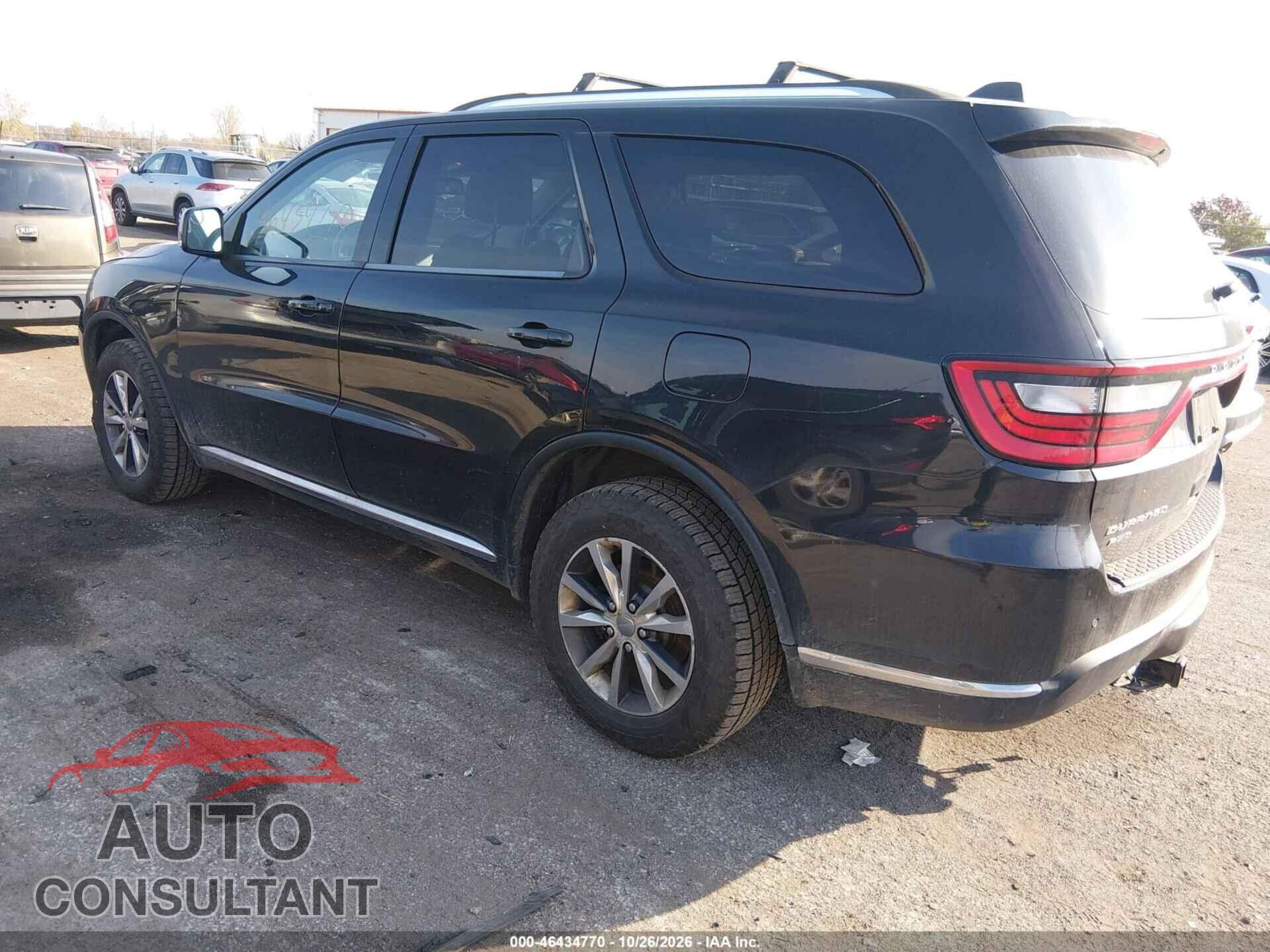DODGE DURANGO 2016 - 1C4RDJDG4GC331259