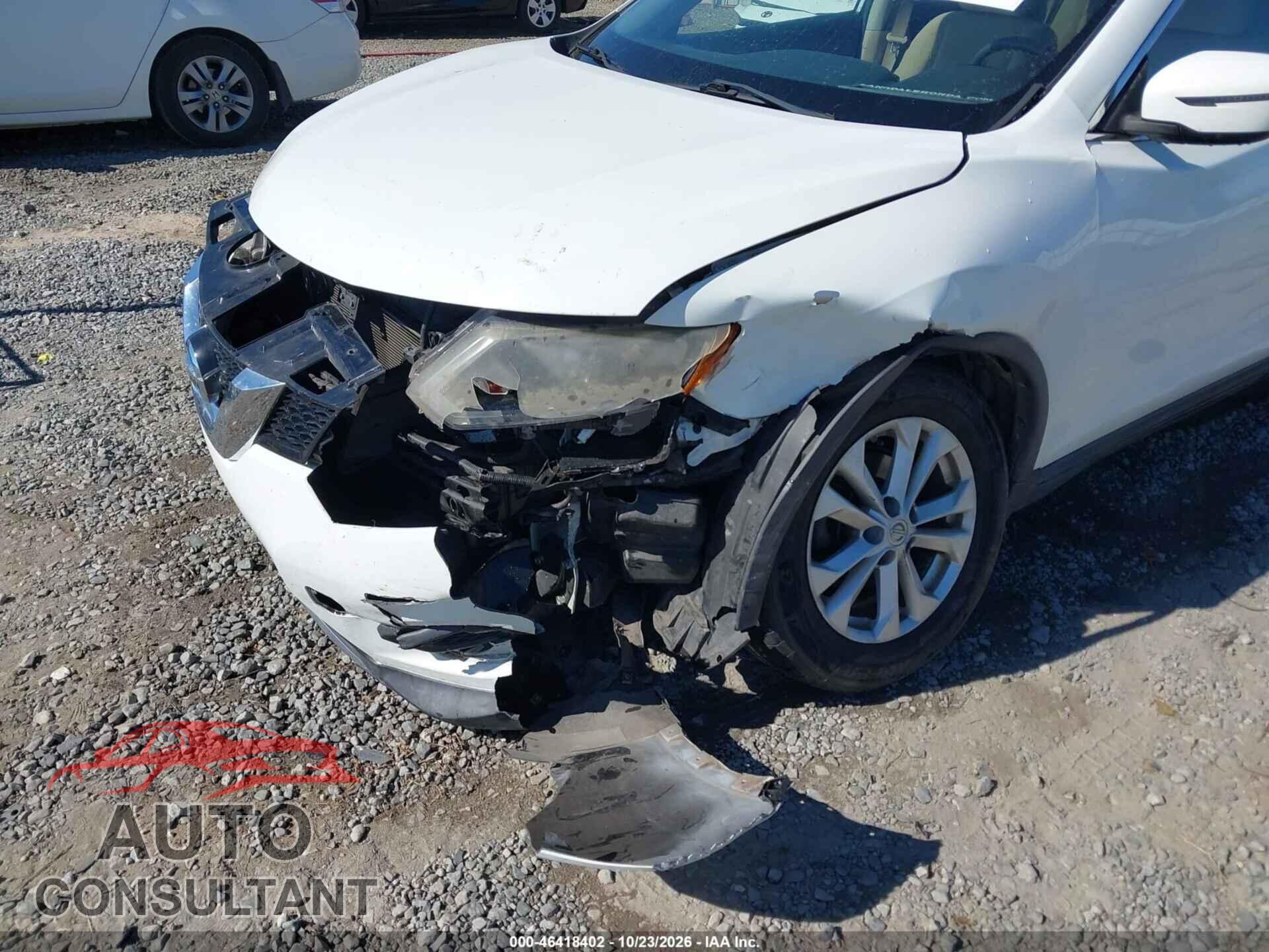 NISSAN ROGUE 2016 - KNMAT2MT3GP620077