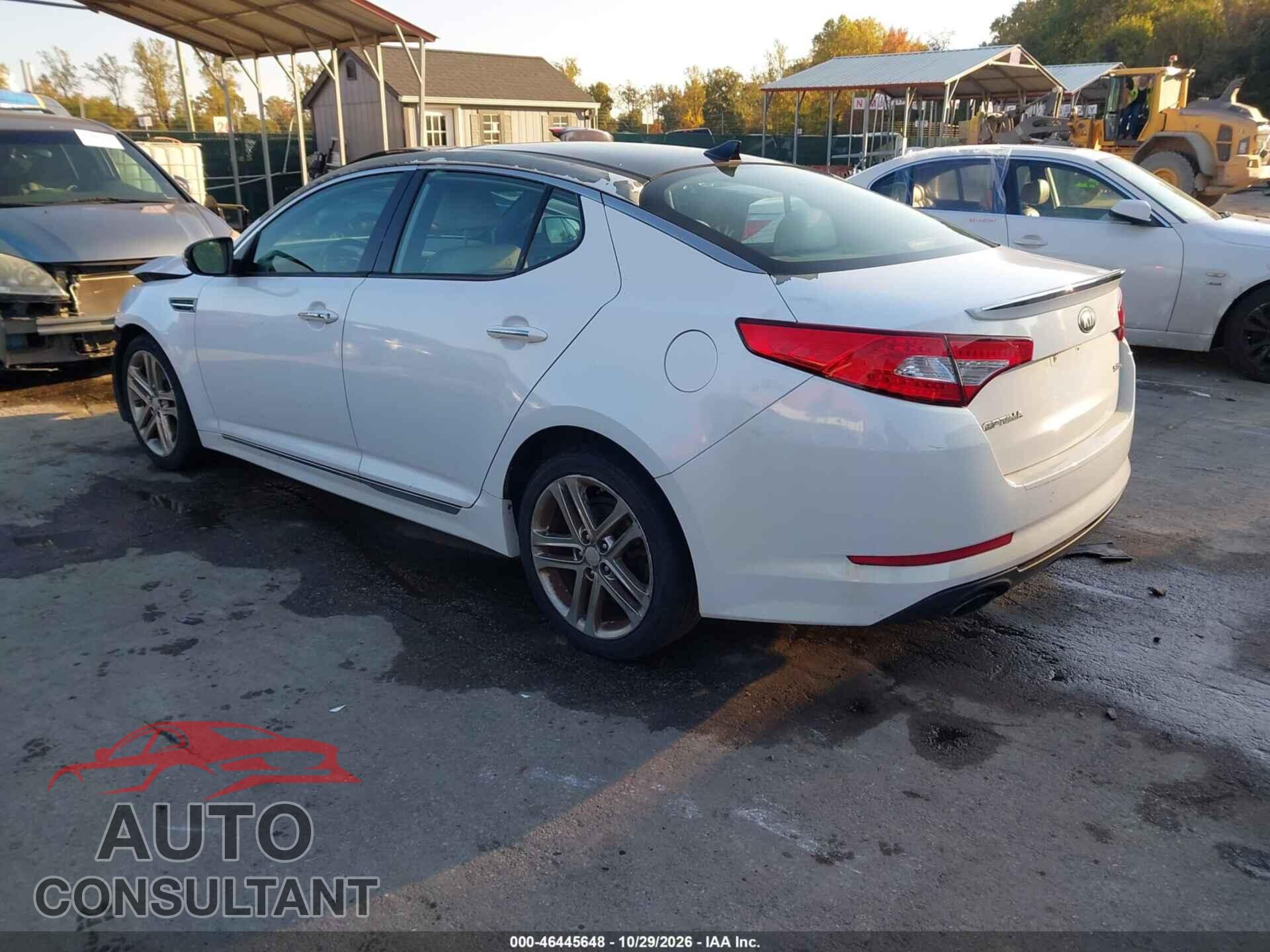 KIA OPTIMA 2013 - 5XXGR4A65DG161947
