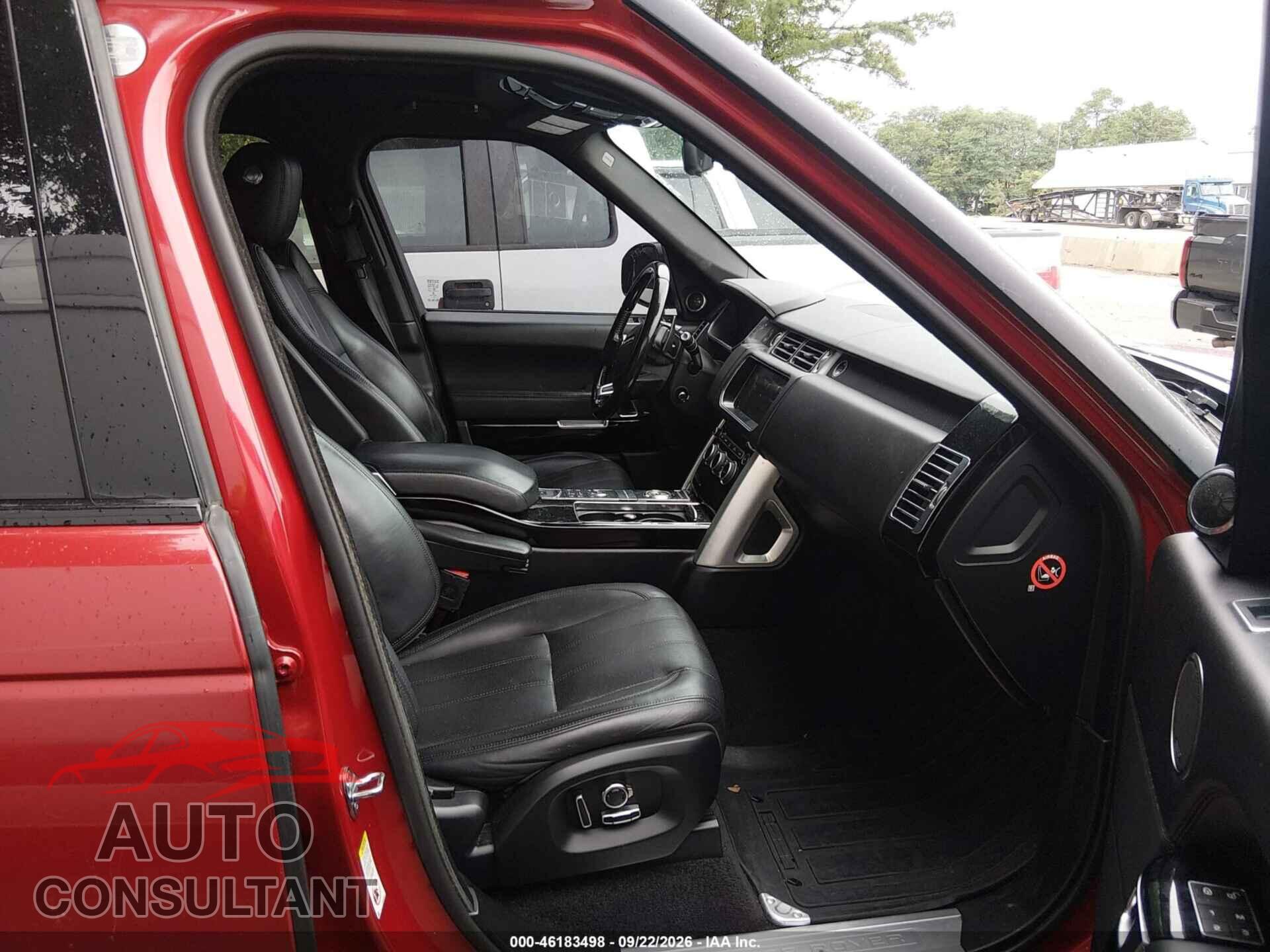 LAND ROVER RANGE ROVER 2017 - SALGS2FVXHA379126