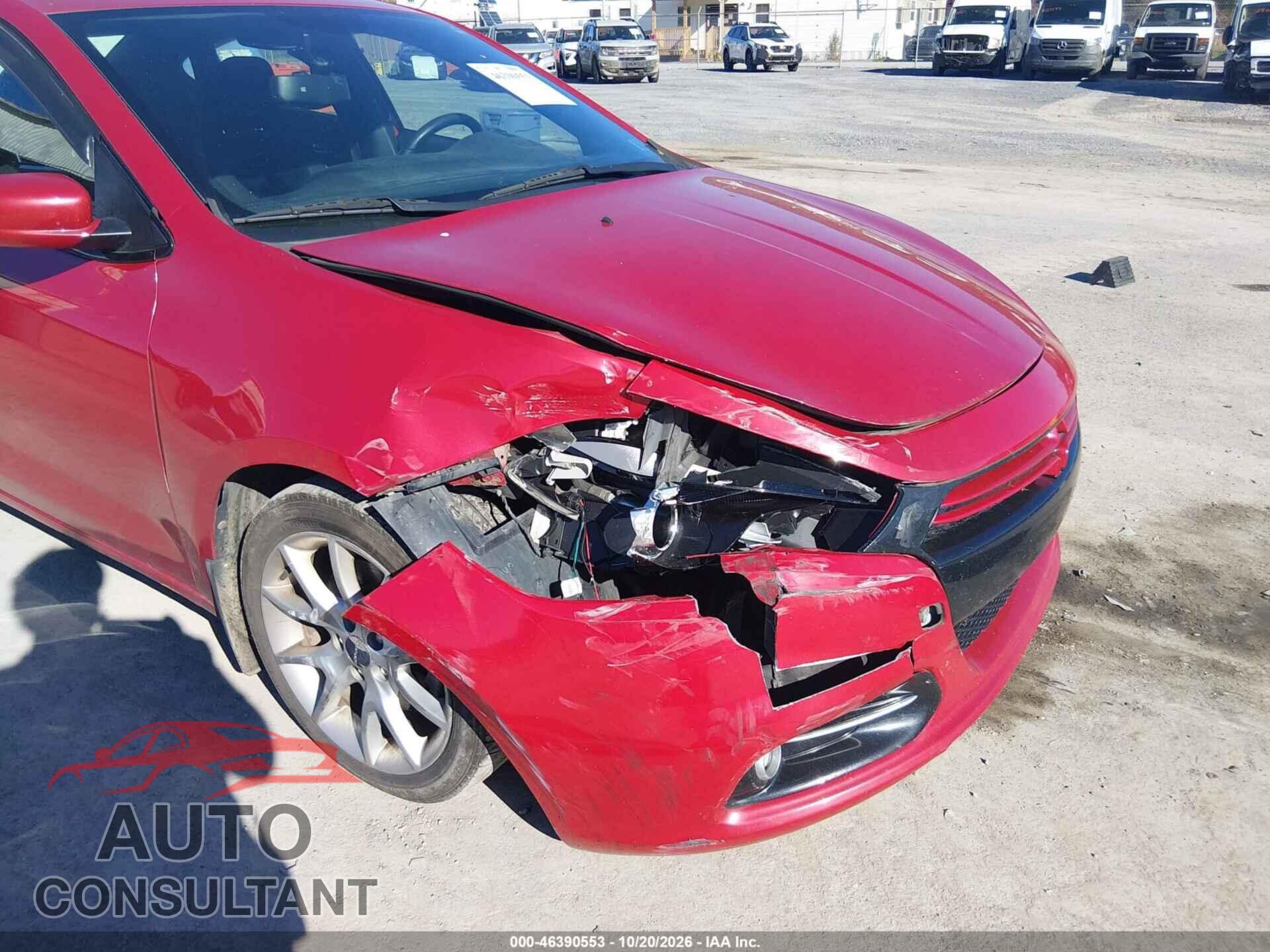 DODGE DART 2013 - 1C3CDFBA0DD247368