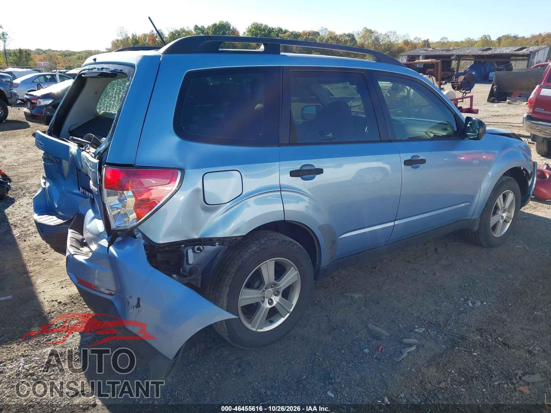 SUBARU FORESTER 2011 - JF2SHBBC8BH737800