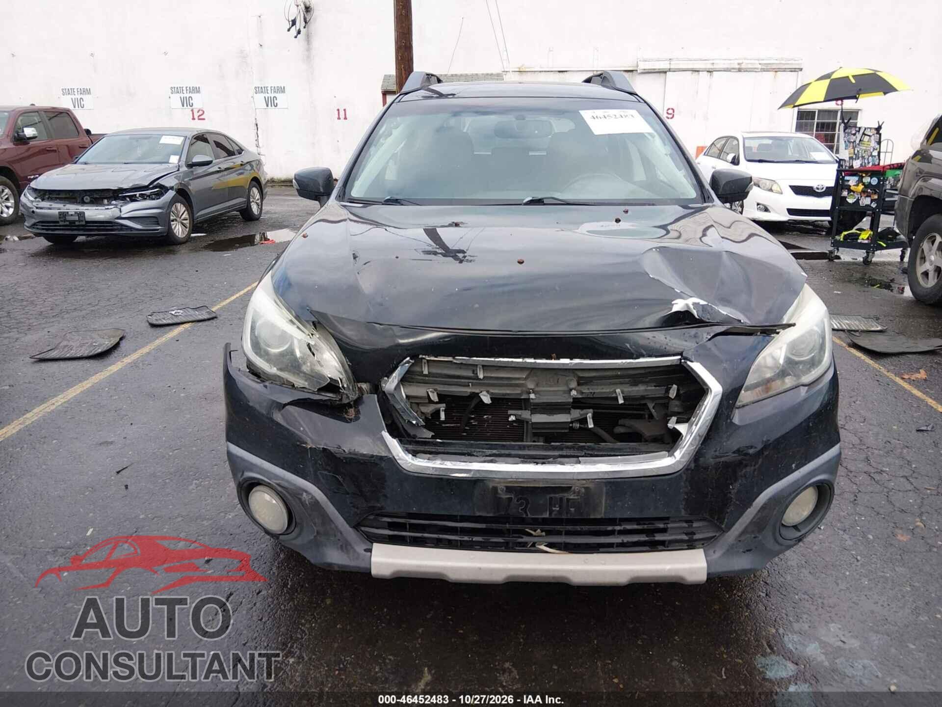 SUBARU OUTBACK 2015 - 4S4BSAJC3F3258260