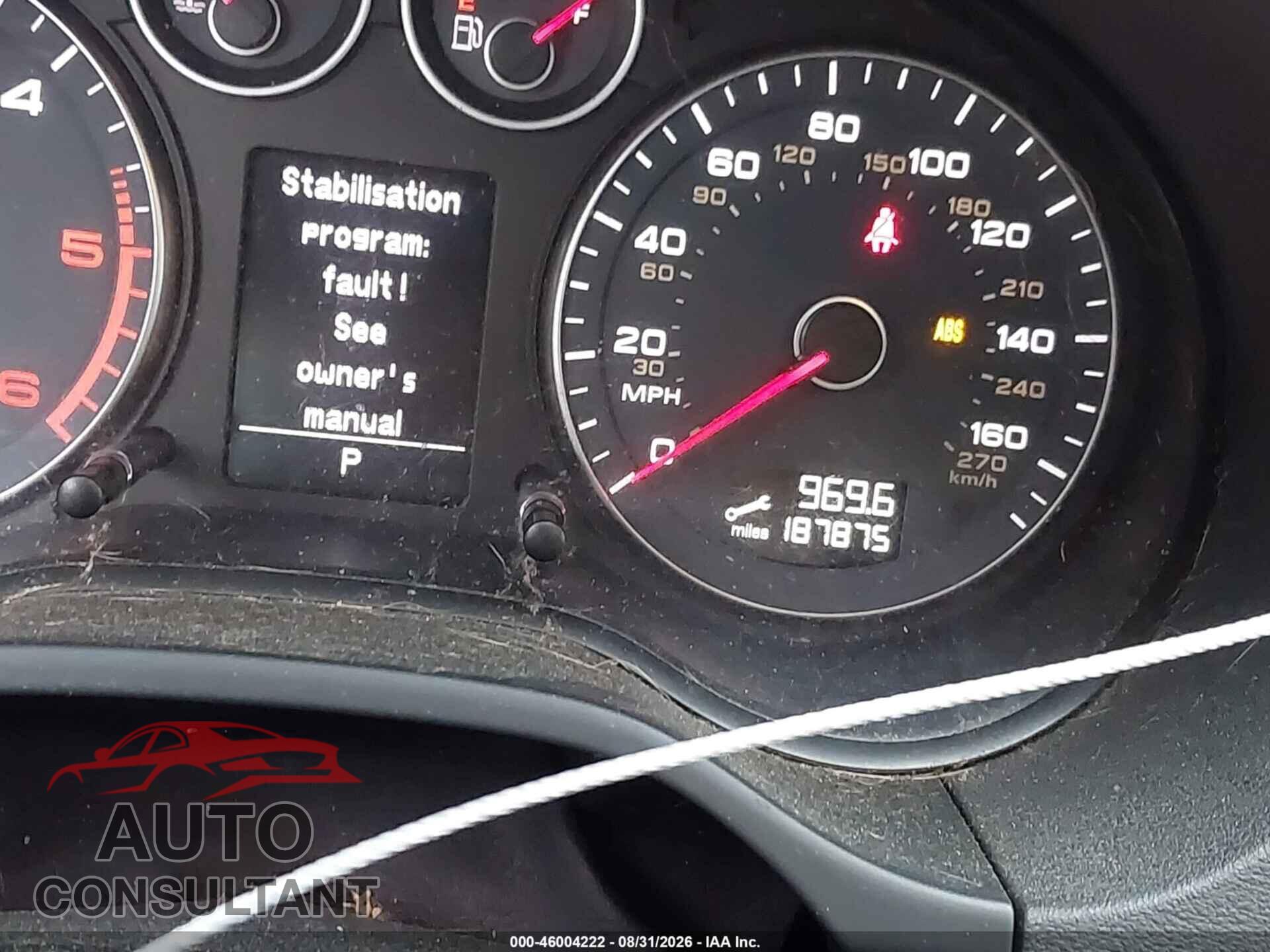 AUDI A3 2012 - WAUKJAFM7CA030355