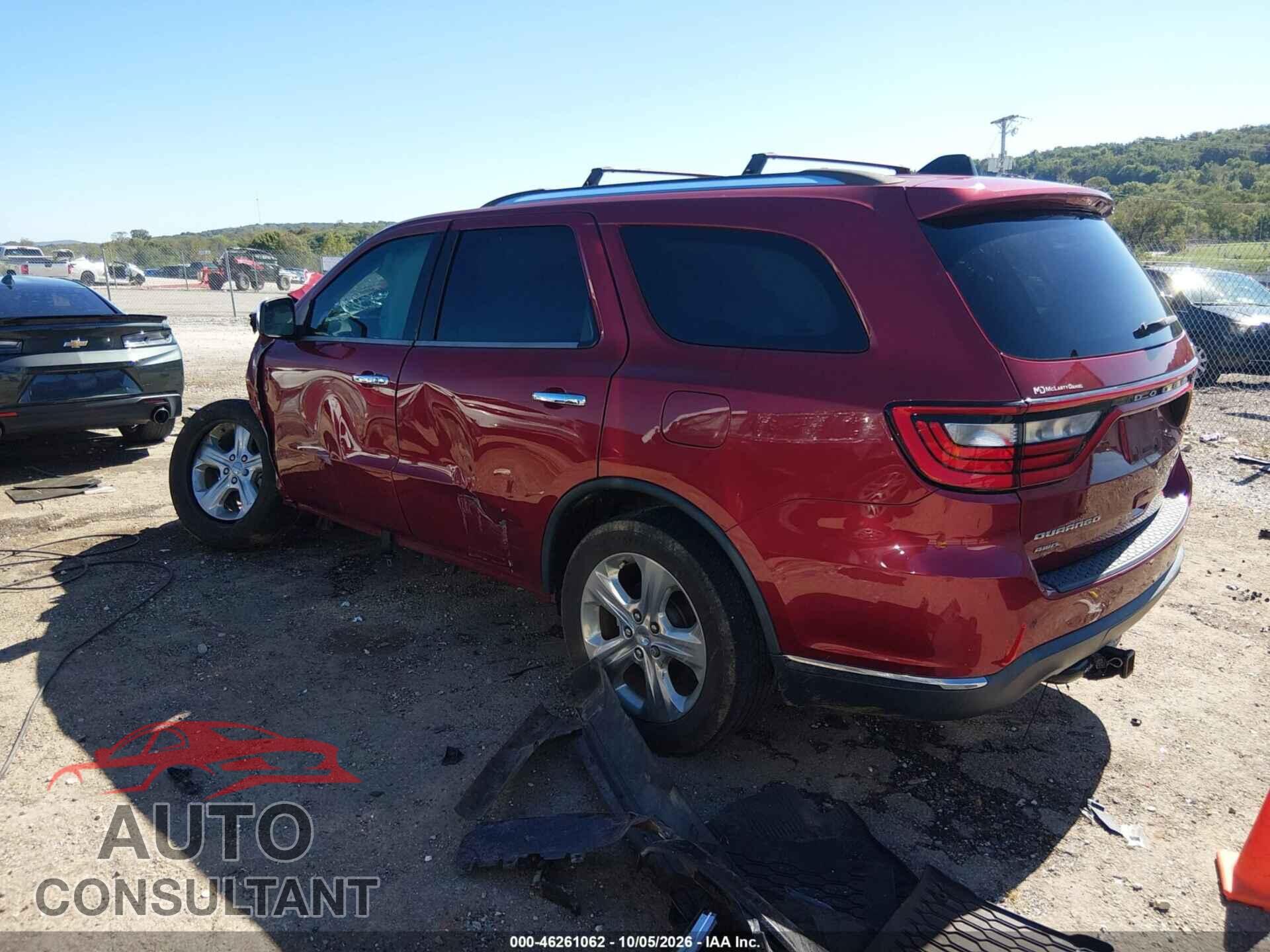 DODGE DURANGO 2015 - 1C4RDJAG3FC128530
