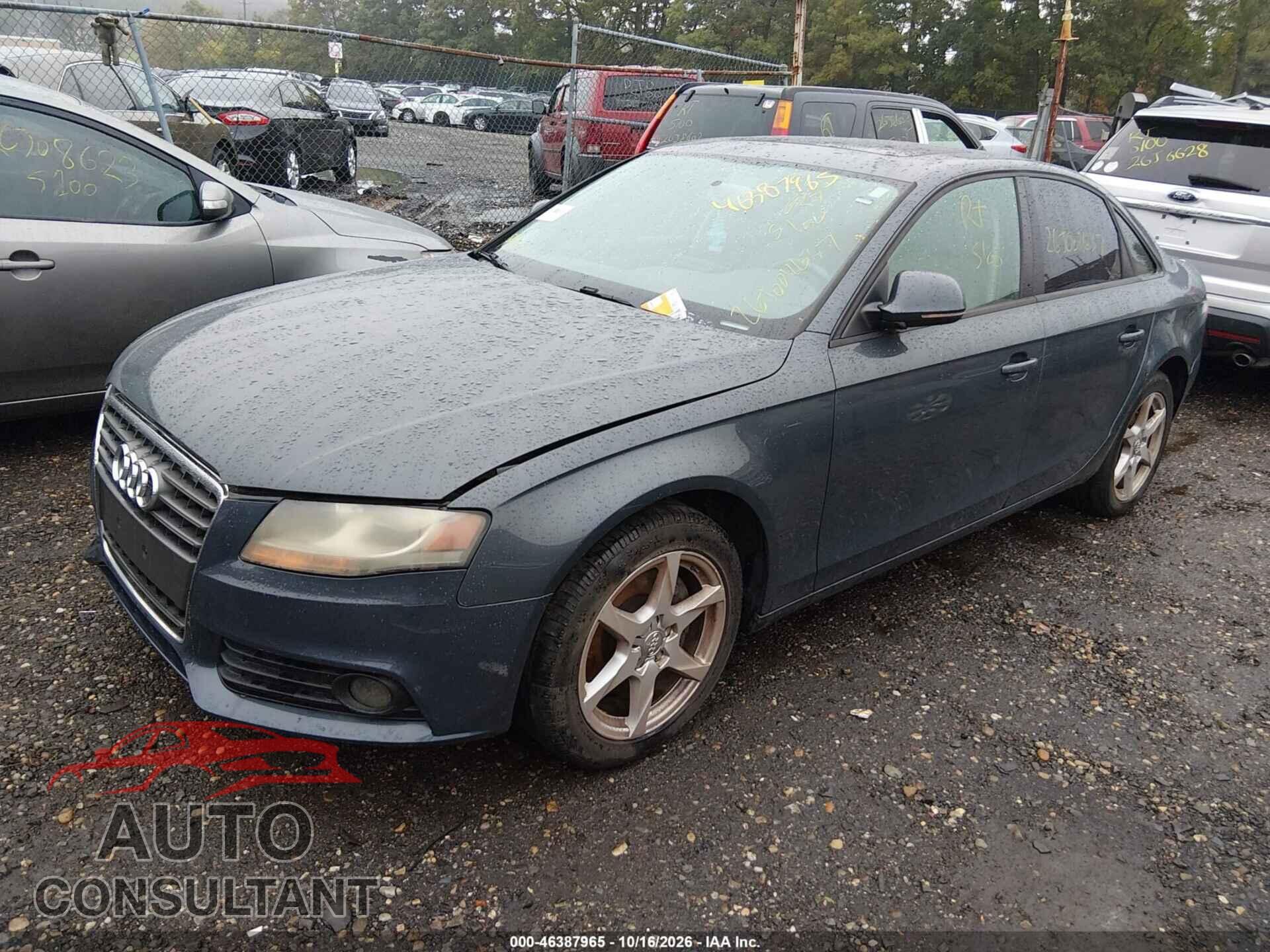 AUDI A4 2009 - WAULF78K89N031858