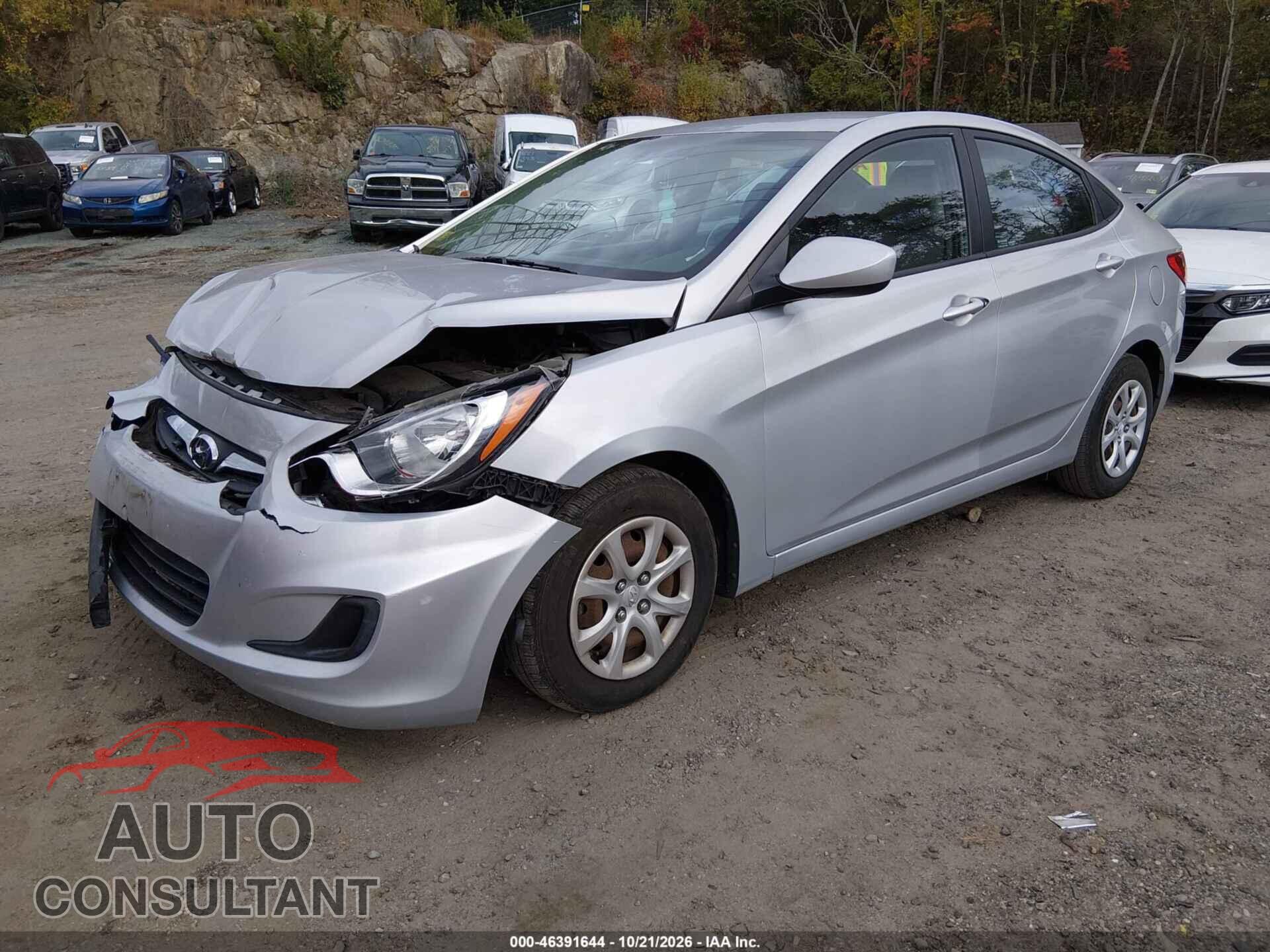HYUNDAI ACCENT 2013 - KMHCT4AE3DU516952