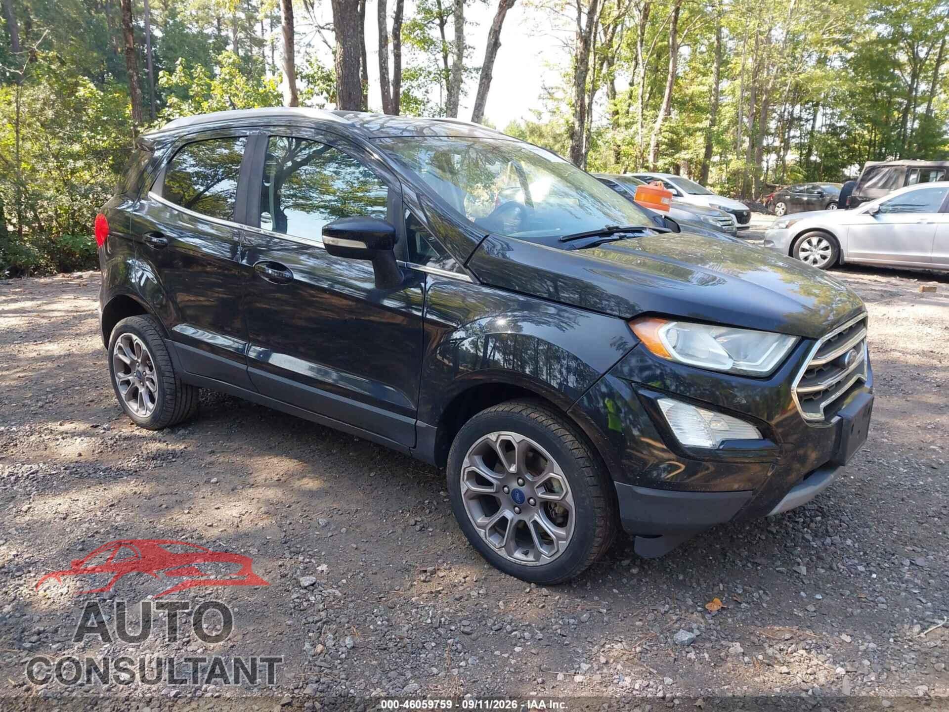 FORD ECOSPORT 2019 - MAJ6S3KL6KC281547