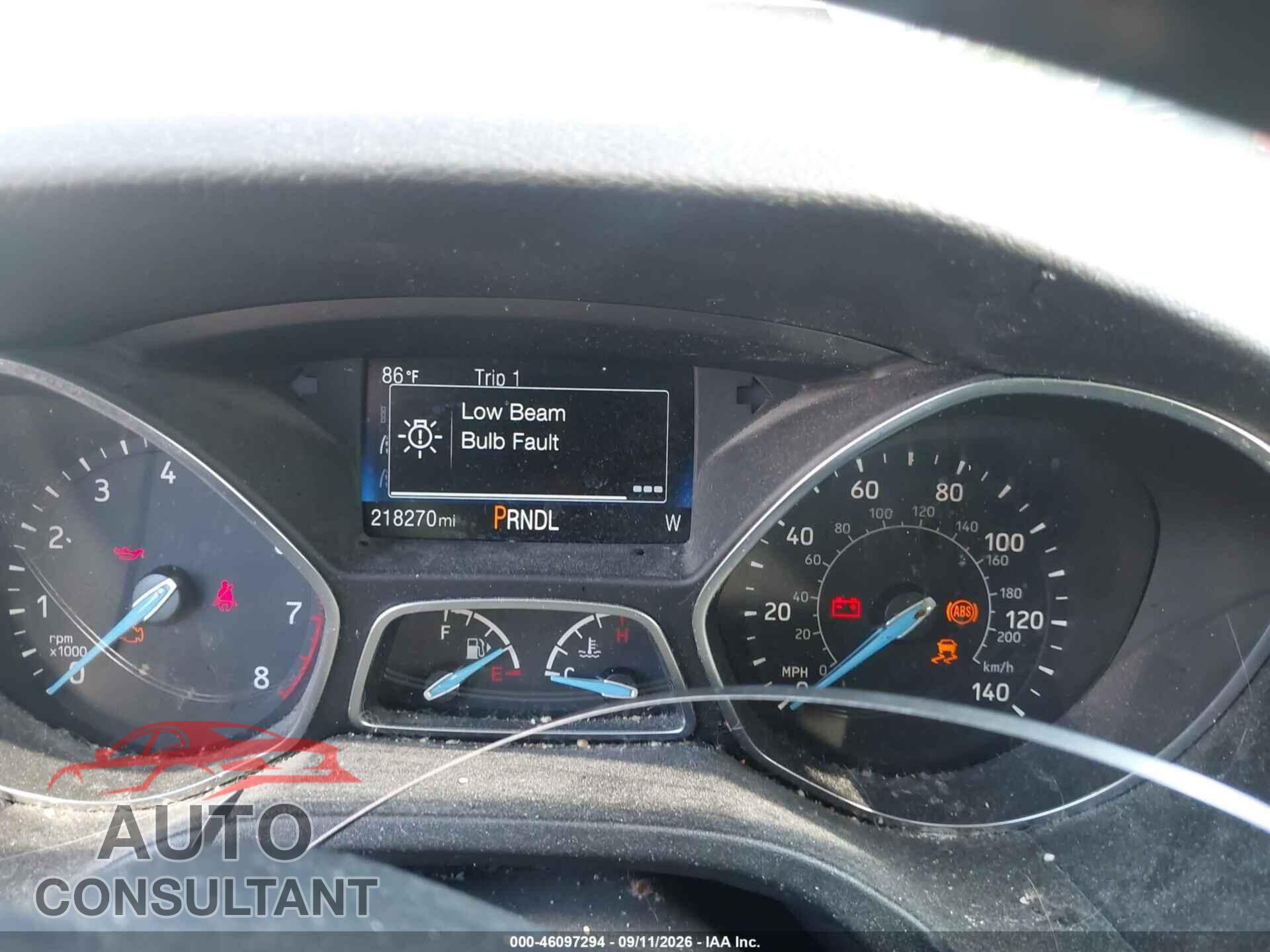 FORD FOCUS 2017 - 1FADP3F27HL229444