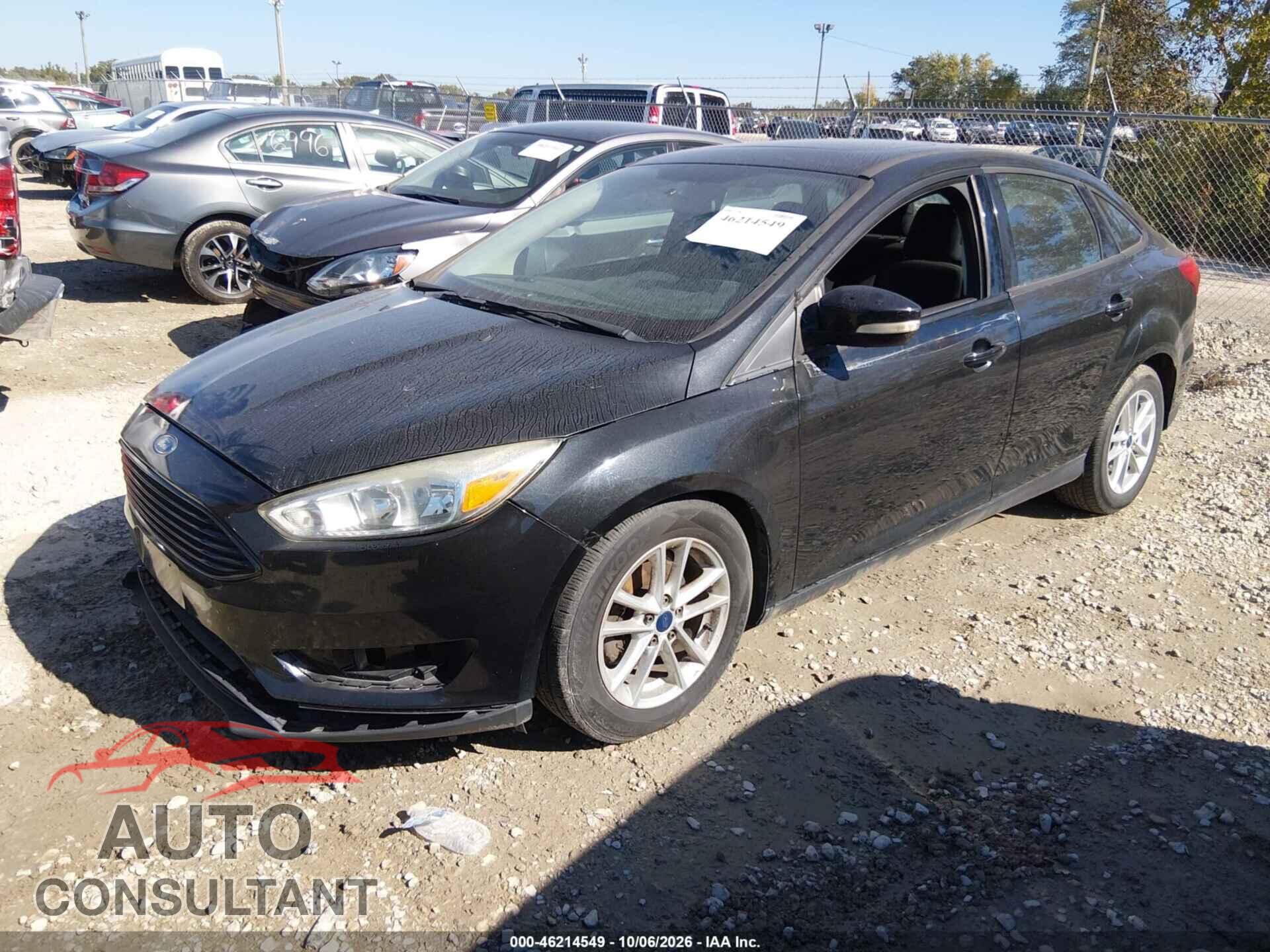 FORD FOCUS 2015 - 1FADP3F24FL276458