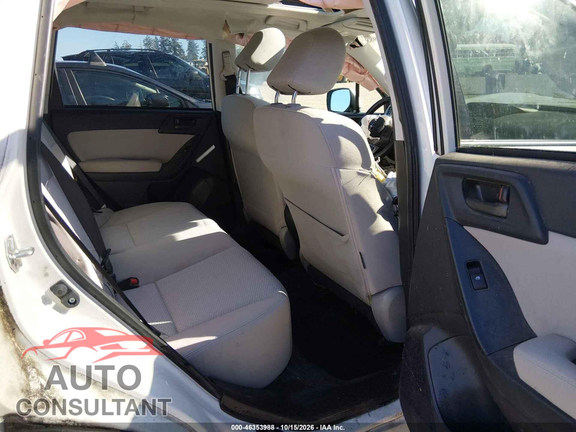 SUBARU FORESTER 2015 - JF2SJAFC3FH803894