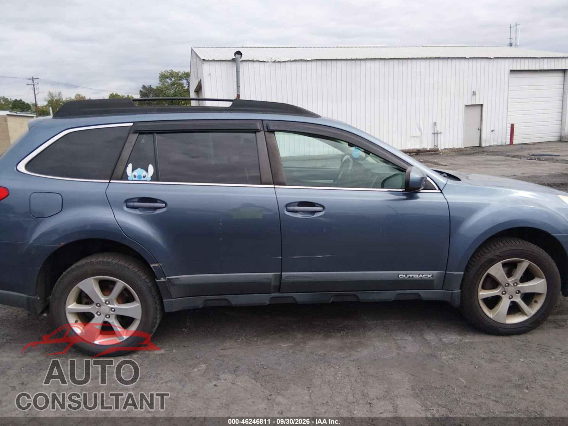 SUBARU OUTBACK 2014 - 4S4BRBCC4E3223630