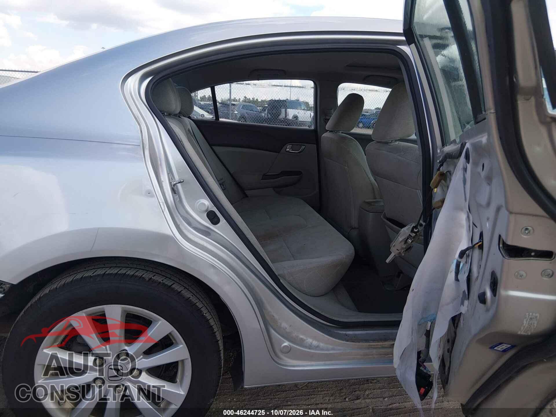 HONDA CIVIC SDN 2012 - 2HGFB2F8XCH307898