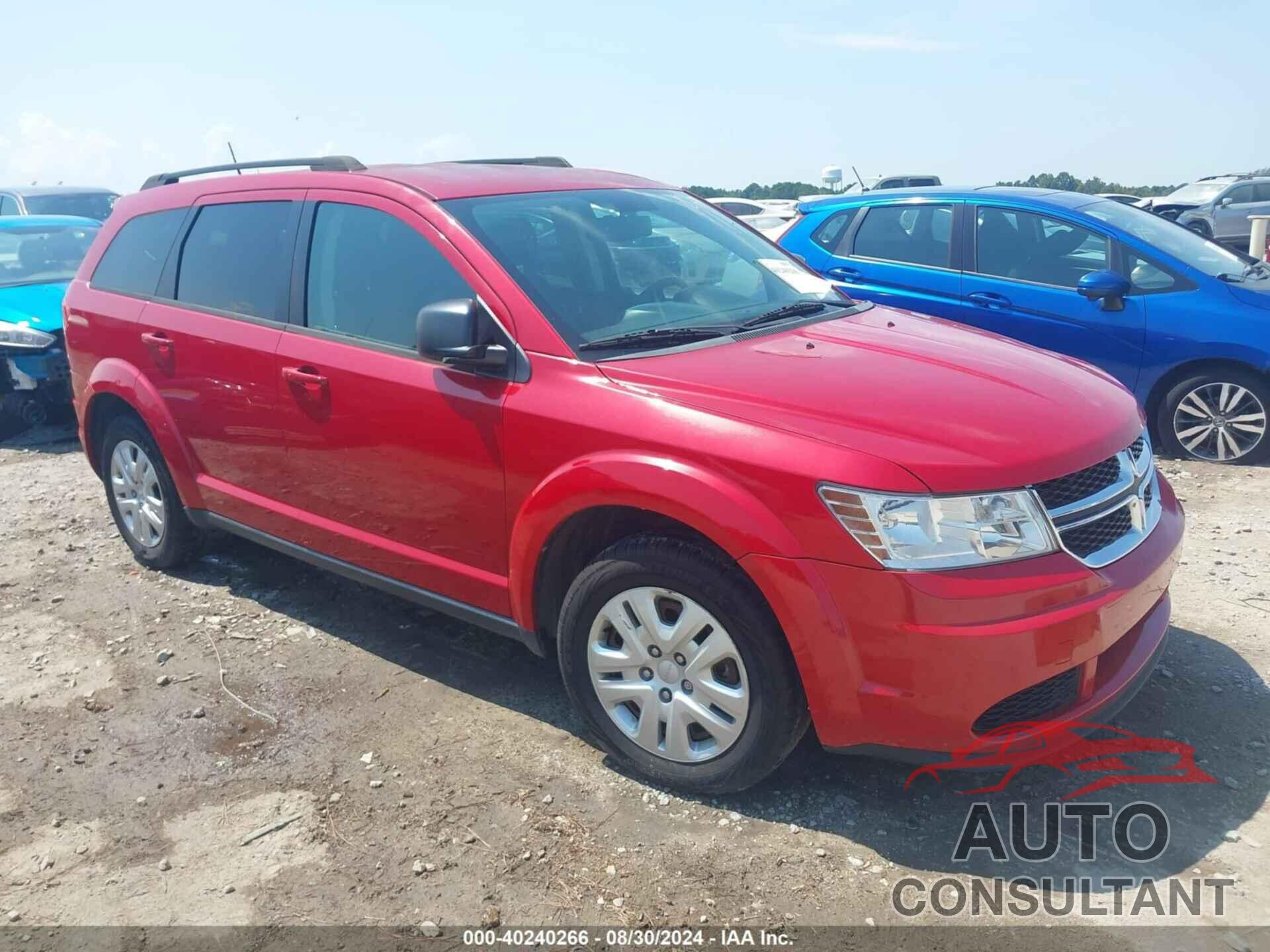 DODGE JOURNEY 2016 - 3C4PDCAB3GT110686