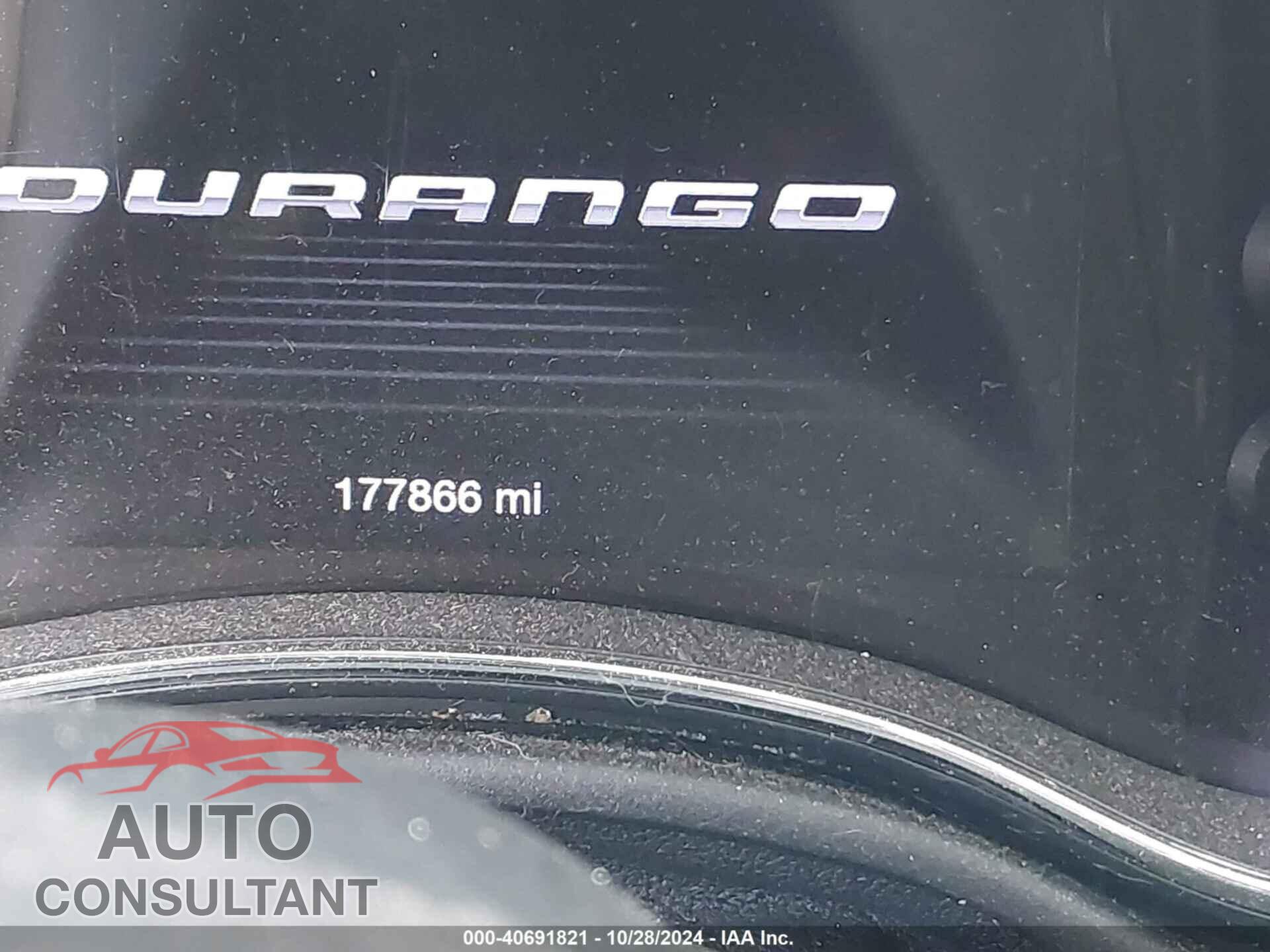 DODGE DURANGO 2017 - 1C4RDJEG2HC675057