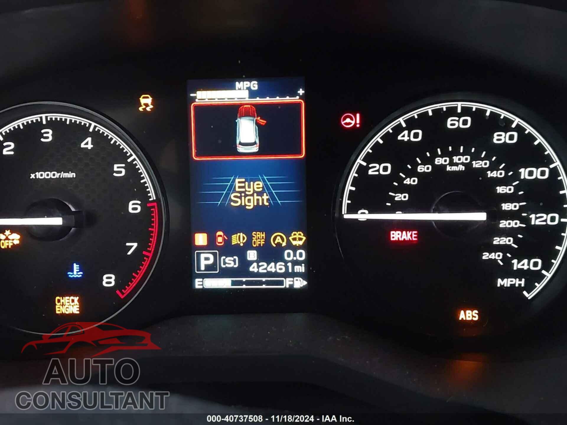 SUBARU FORESTER 2023 - JF2SKAAC2PH511014