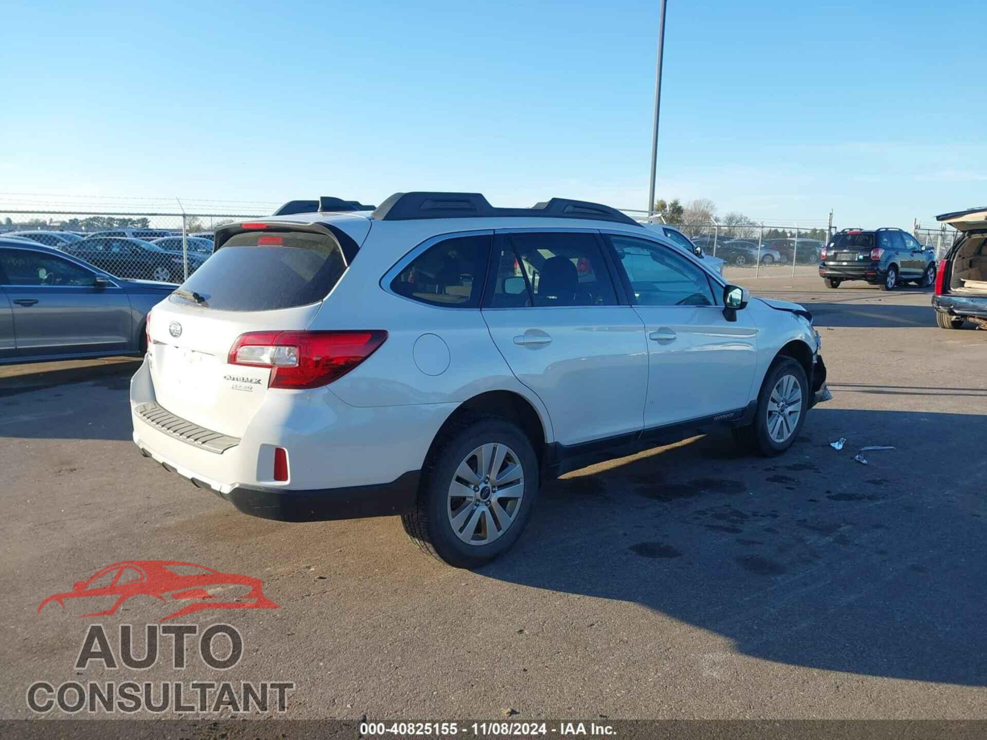 SUBARU OUTBACK 2017 - 4S4BSADC6H3224618