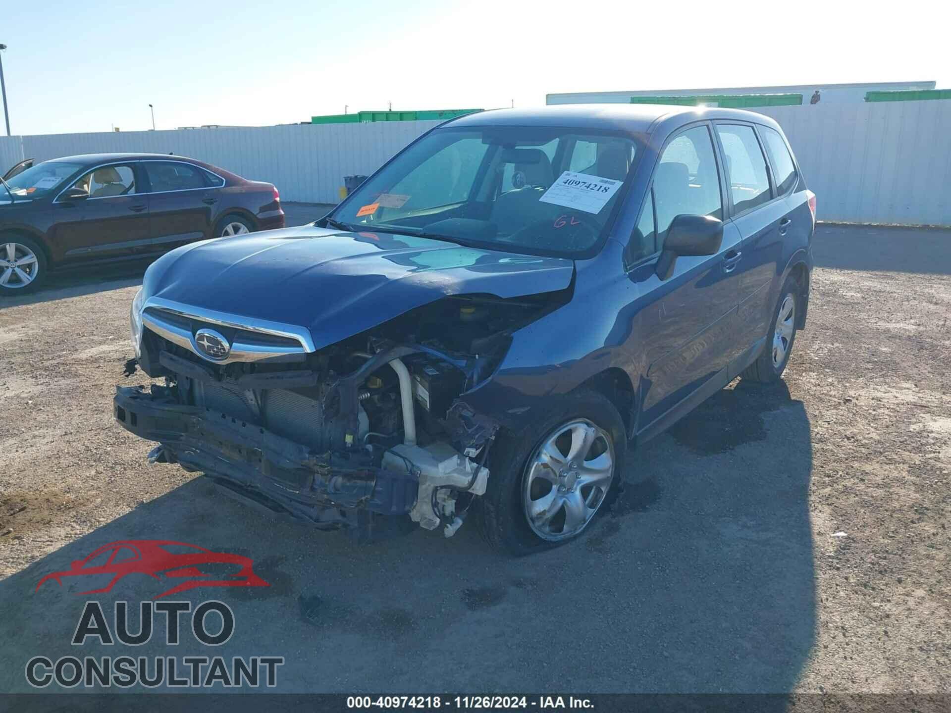 SUBARU FORESTER 2014 - JF2SJAAC6EH538376