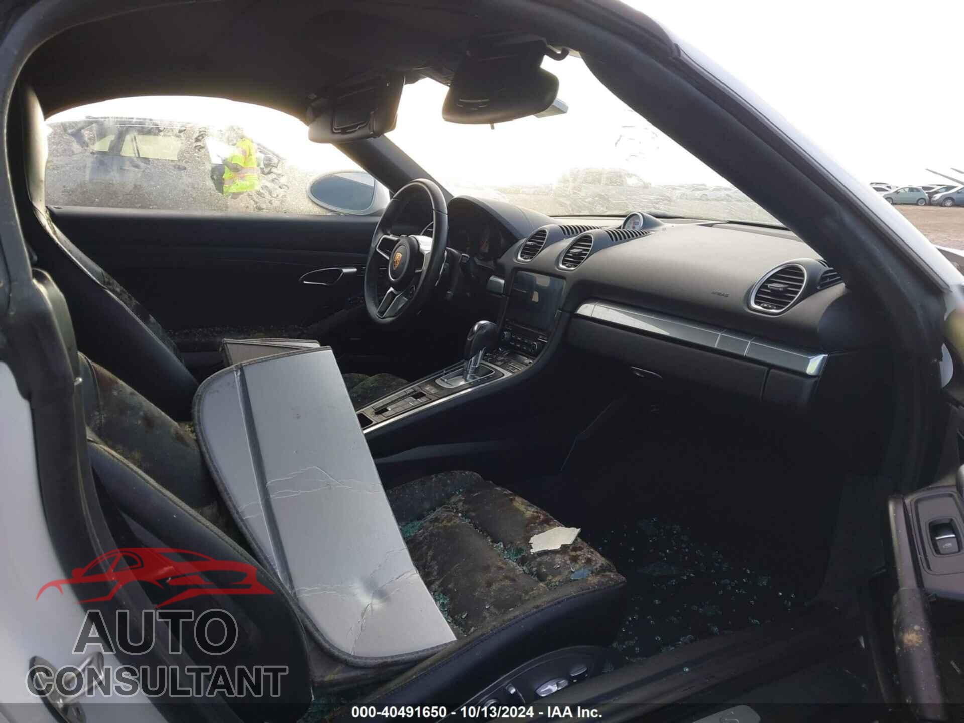PORSCHE 718 BOXSTER 2018 - WP0CB2A85JS228458