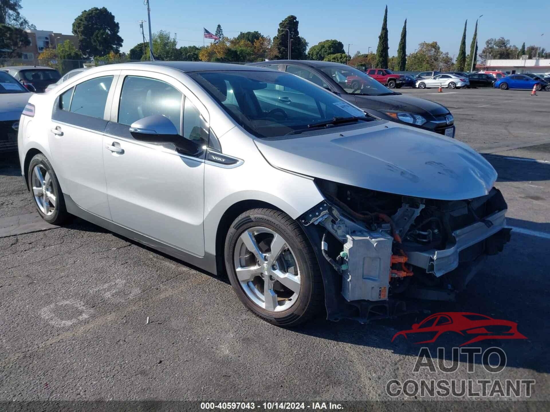 CHEVROLET VOLT 2012 - 1G1RH6E4XCU126841