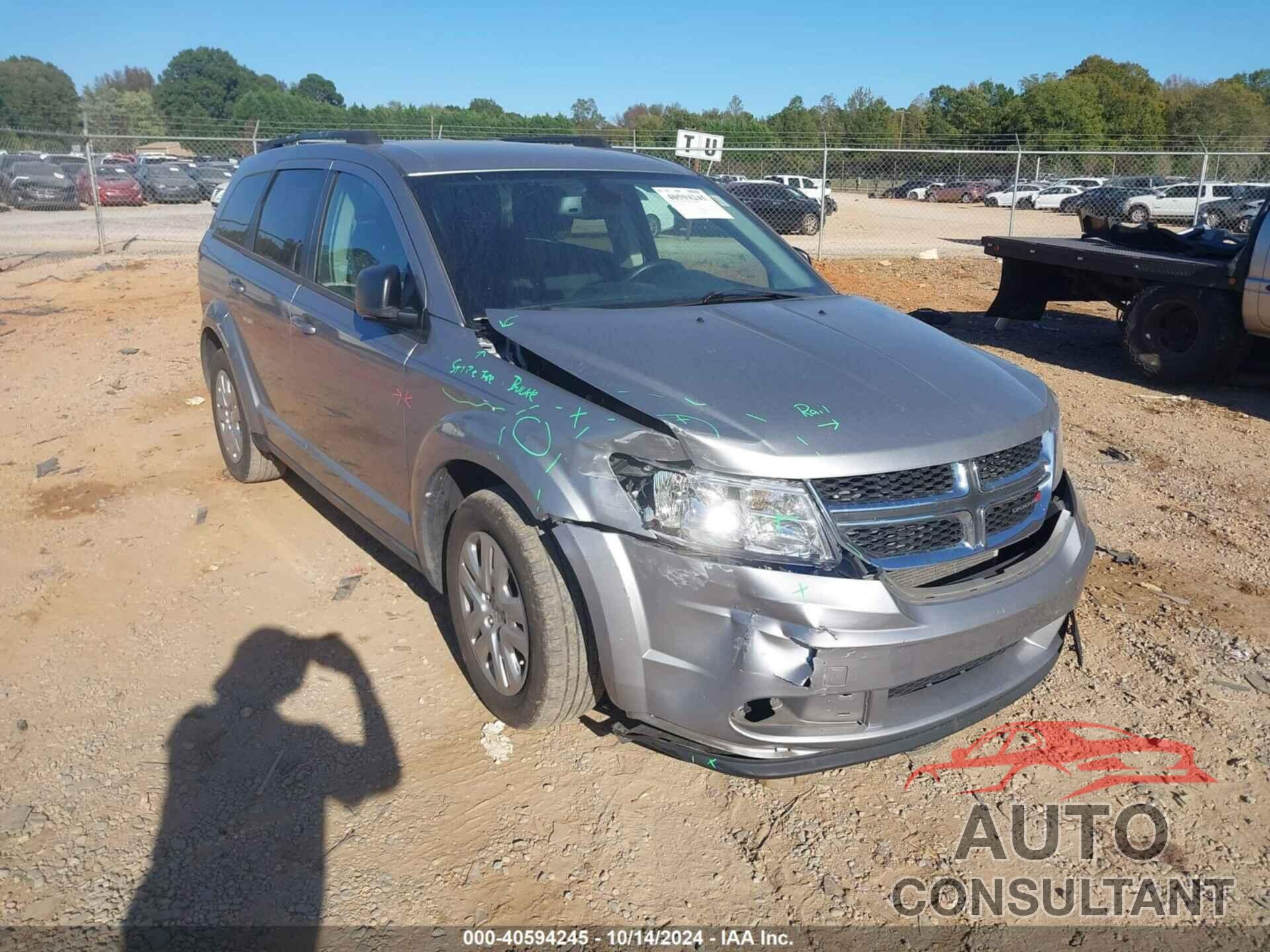 DODGE JOURNEY 2018 - 3C4PDCAB6JT383970