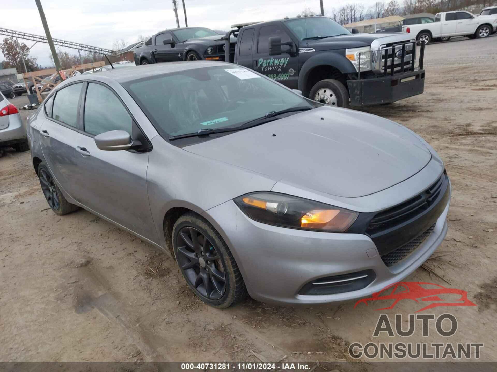 DODGE DART 2015 - 1C3CDFAA7FD422557