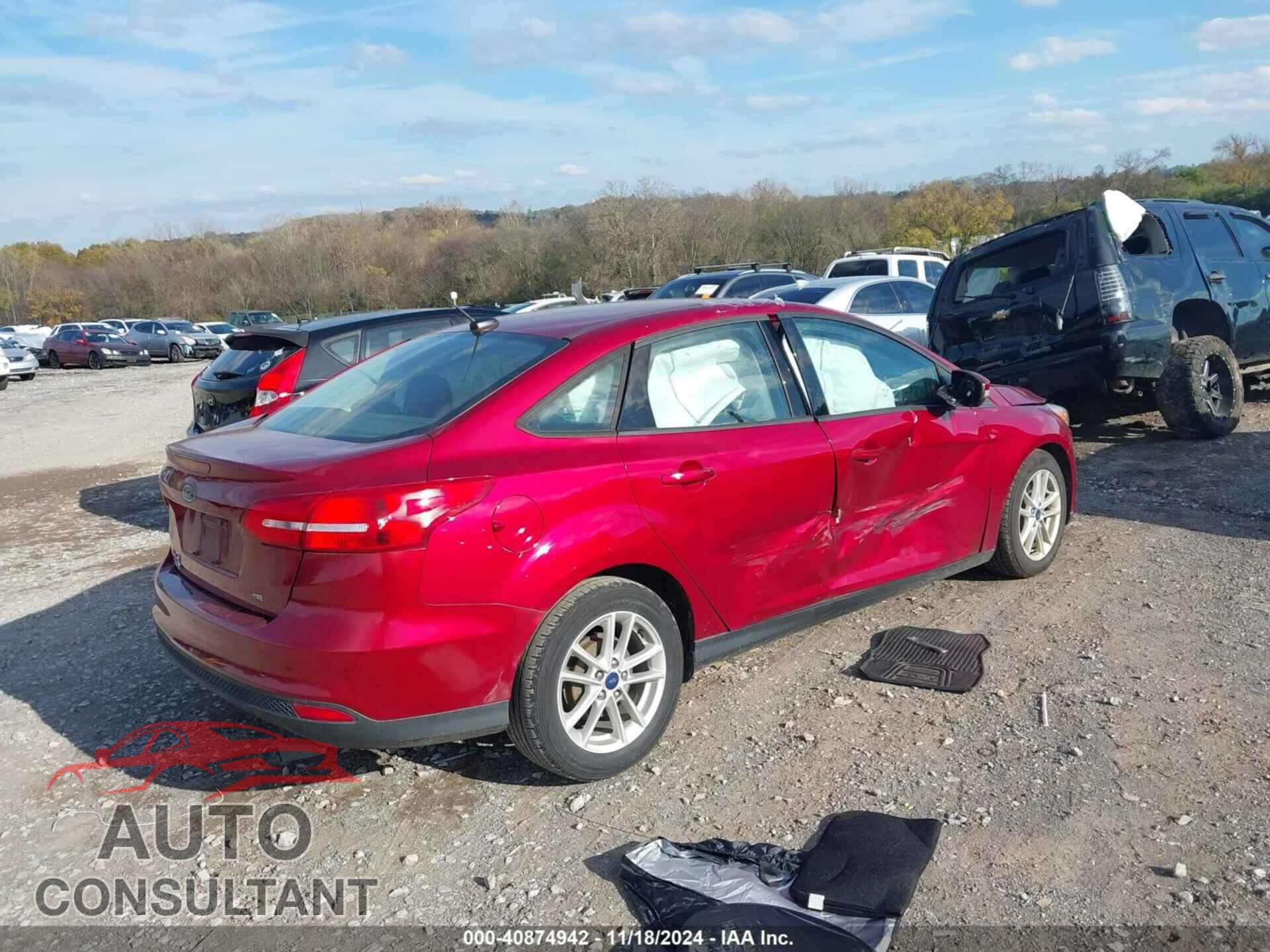 FORD FOCUS 2017 - 1FADP3F25HL219088