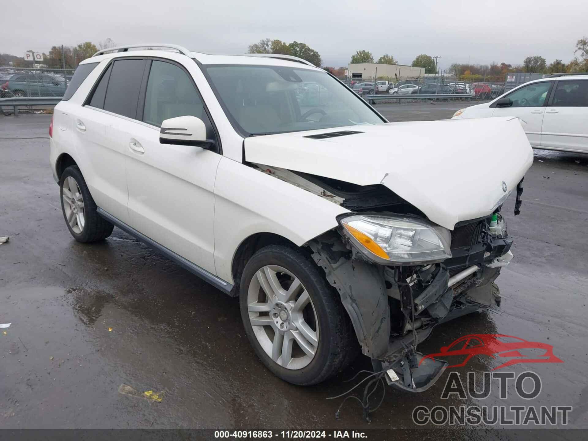 MERCEDES-BENZ ML 350 2014 - 4JGDA5JB2EA439452